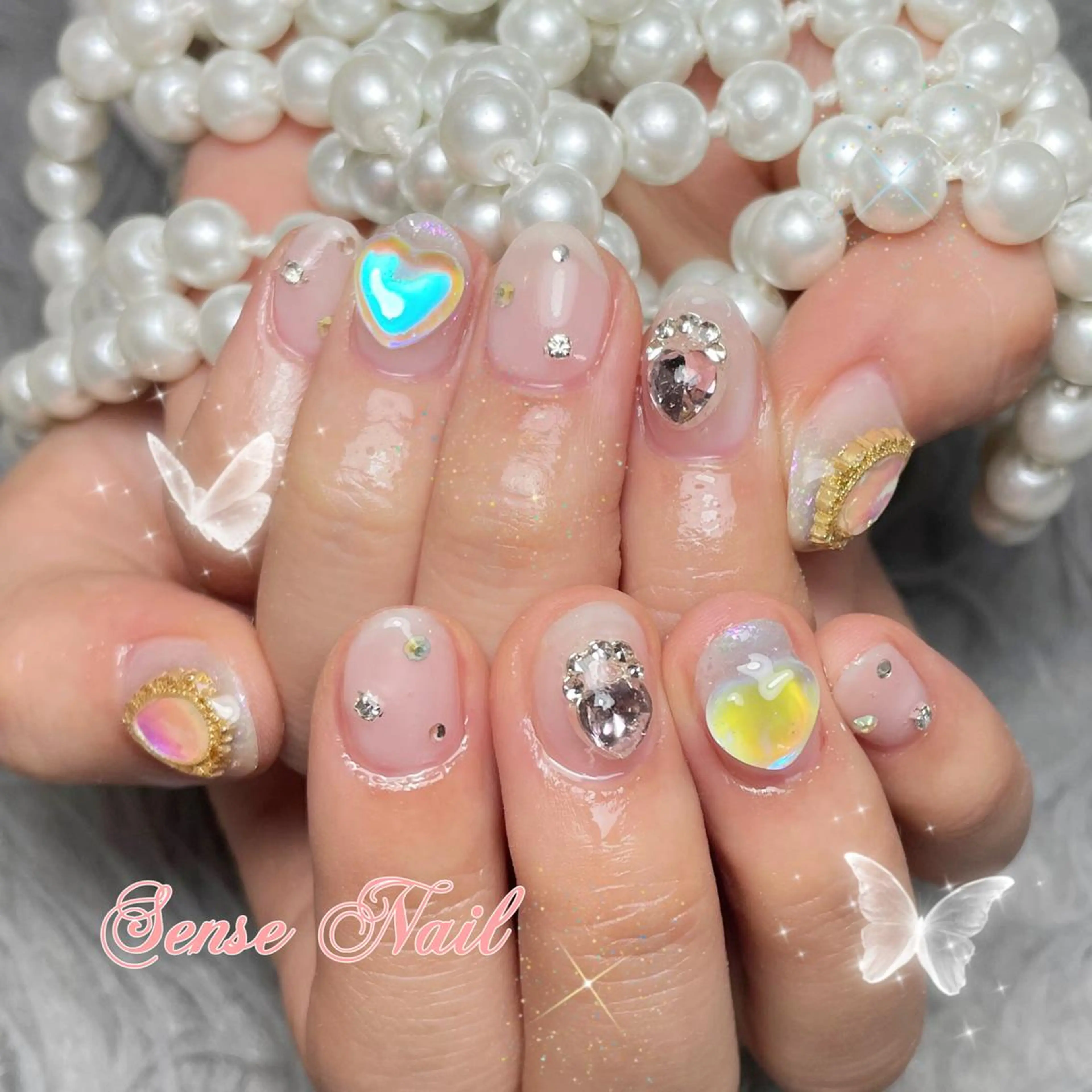 ネイル ハンドネイル ハンドケア 🎀Sense Nail渋谷店🎀のネイルデザイン