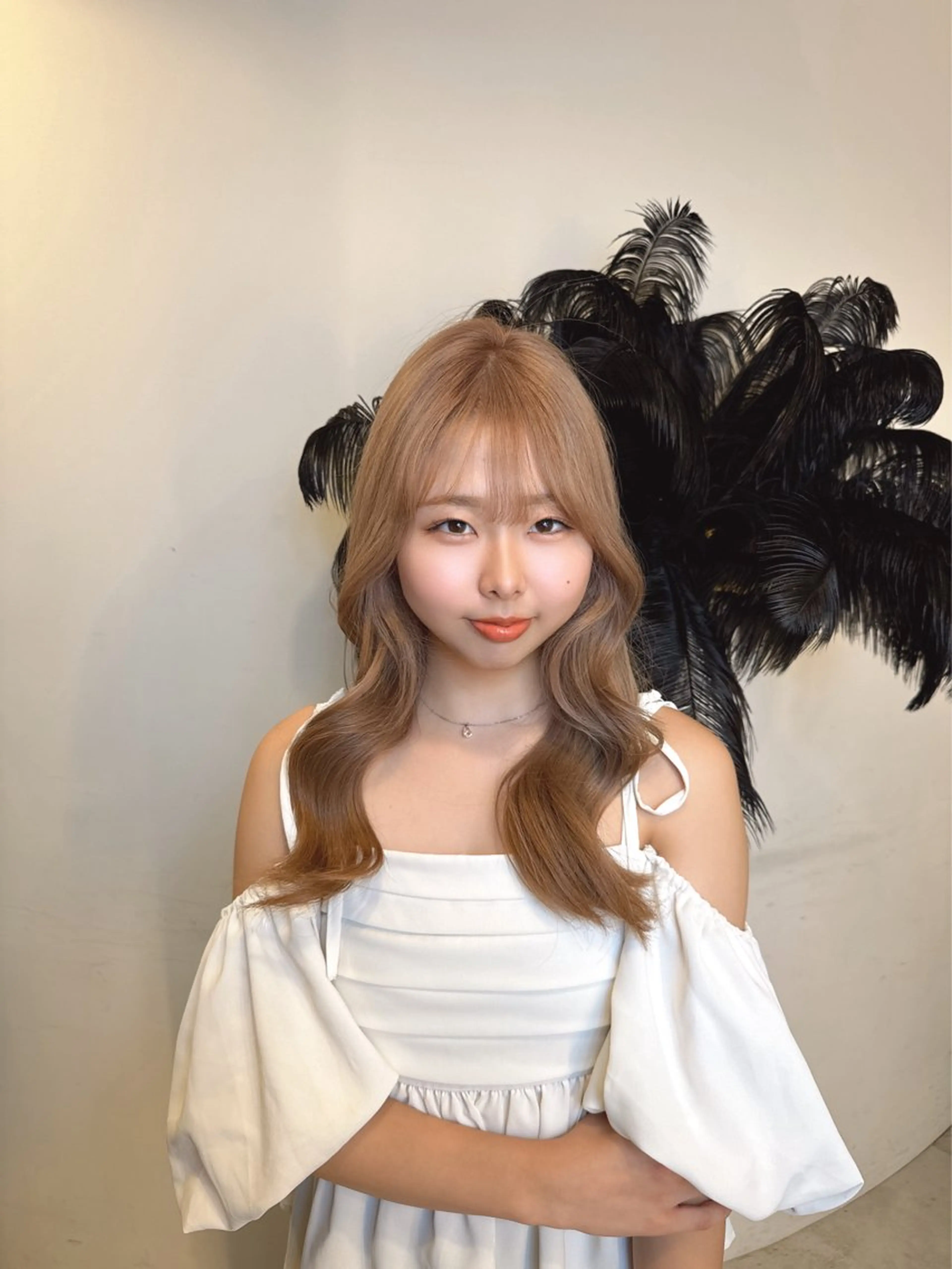 ロング カラー MIRROR eyelashes eyebrows所属・ユウナ ︎︎‪ MIRRORのマツエク・マツパデザイン