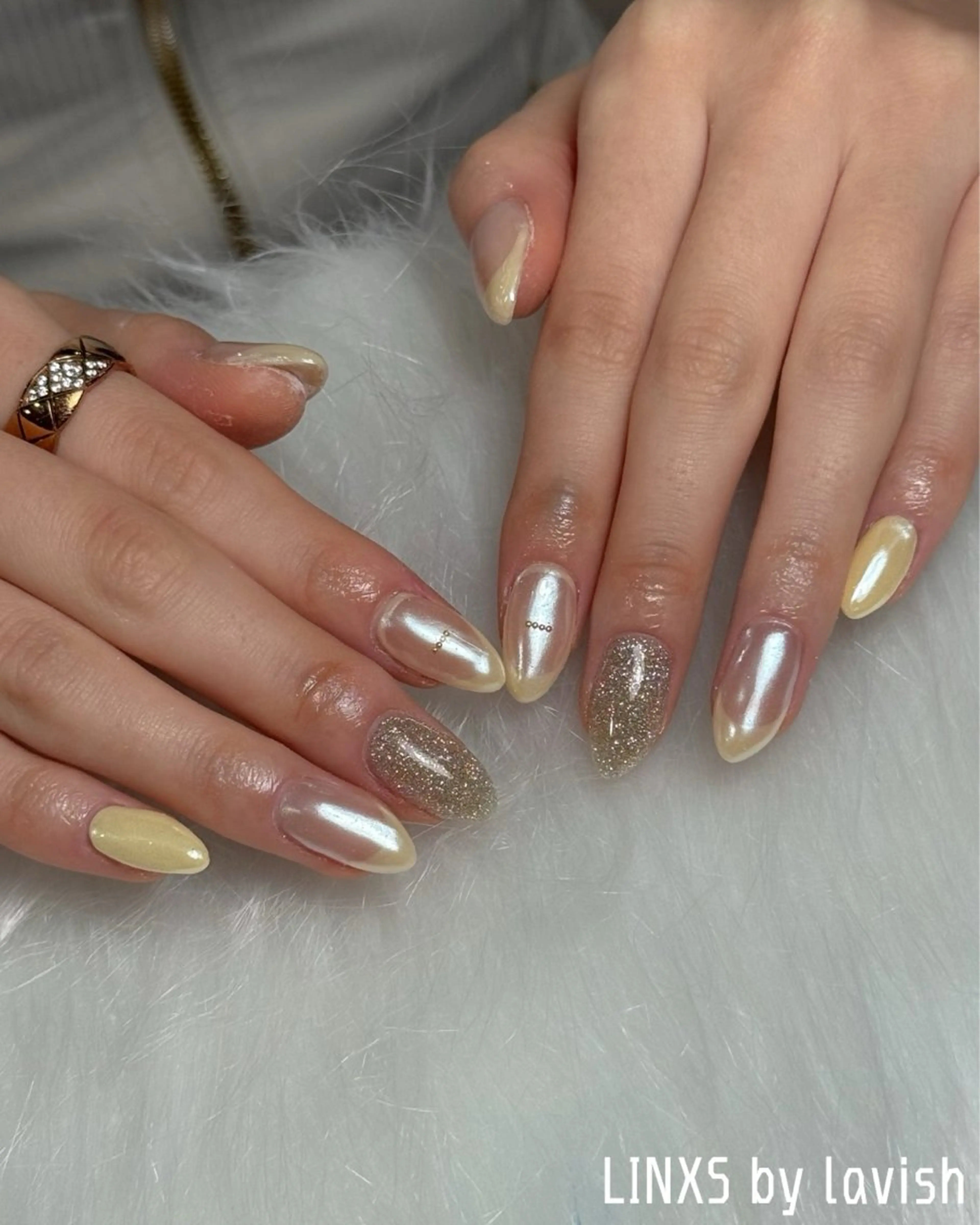 ネイル ハンドネイル LINXS aosaのネイルデザイン