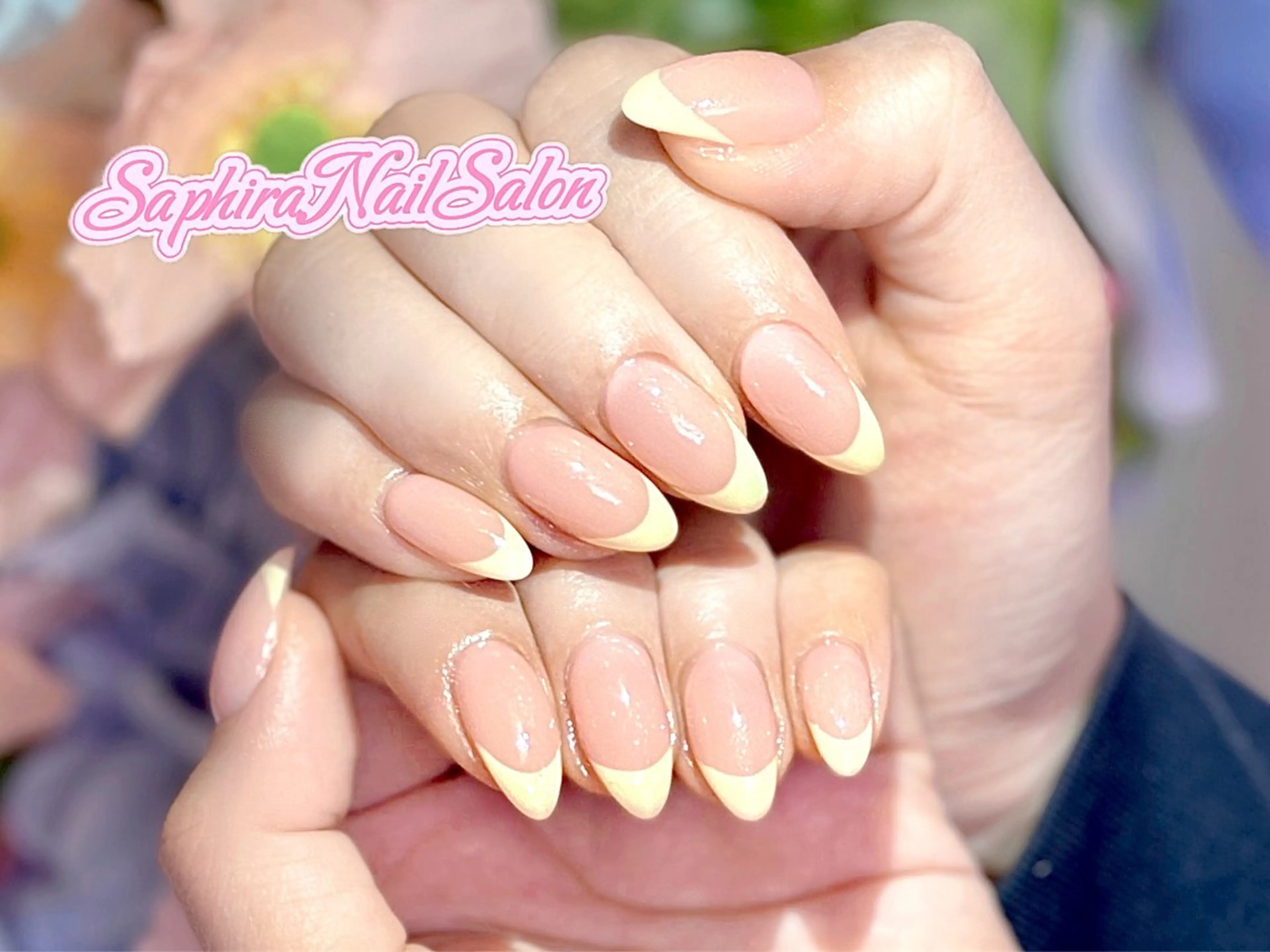 カラー ハンドネイル Saphiraネイル サロン錦糸町のネイルデザイン