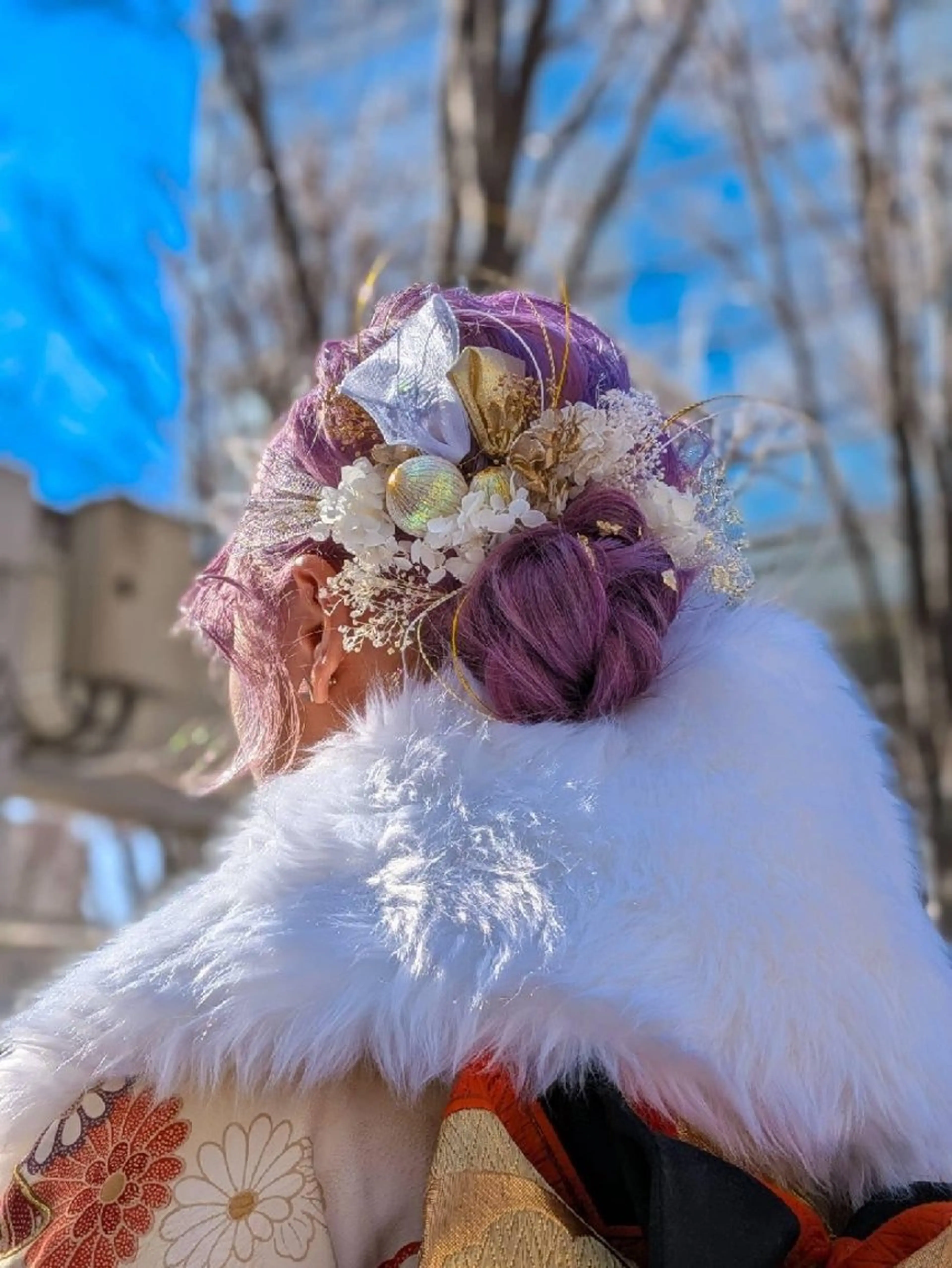 ヘアセットの写真