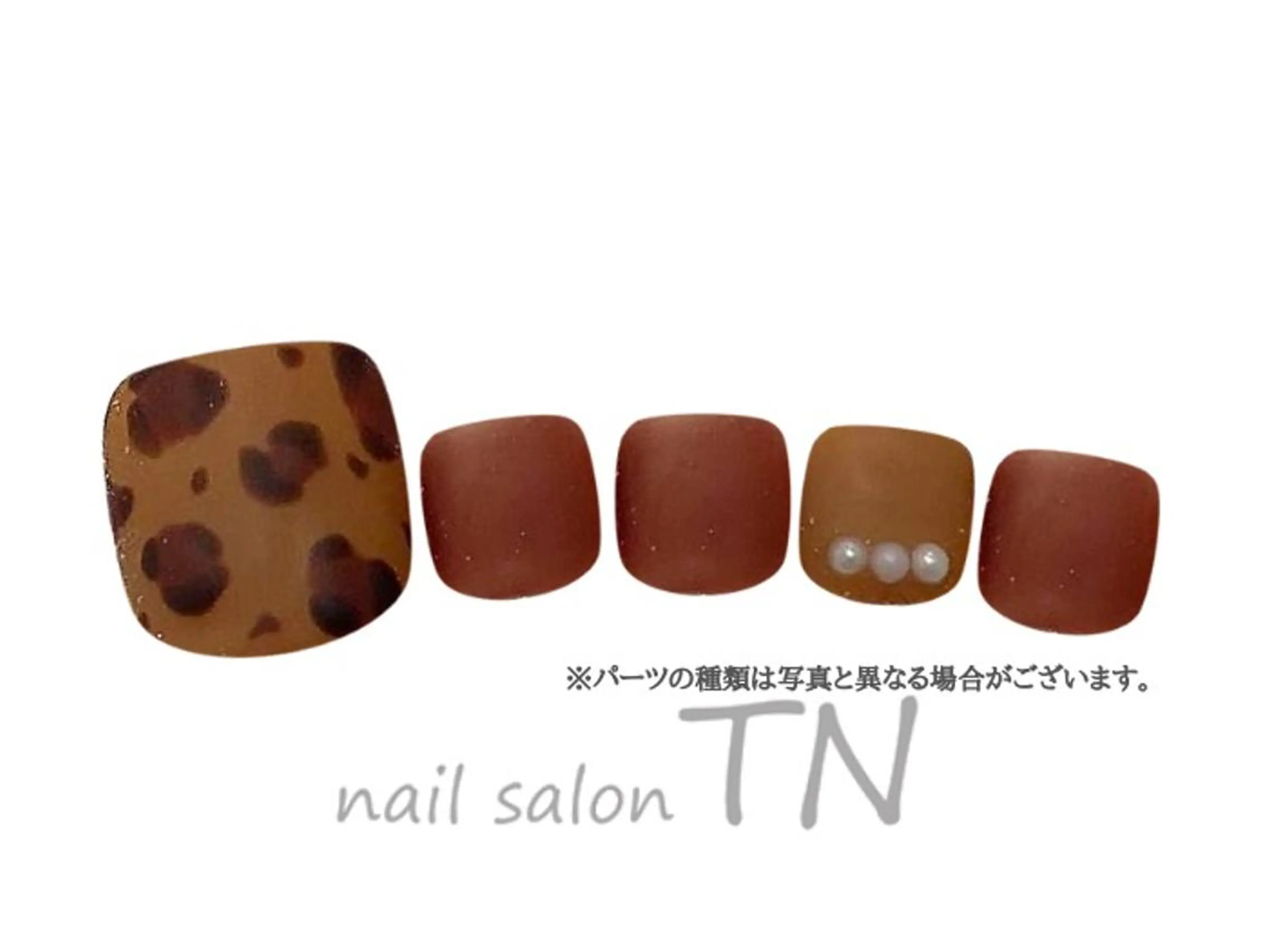 ネイル フットネイル 中島 実穂のネイルデザイン