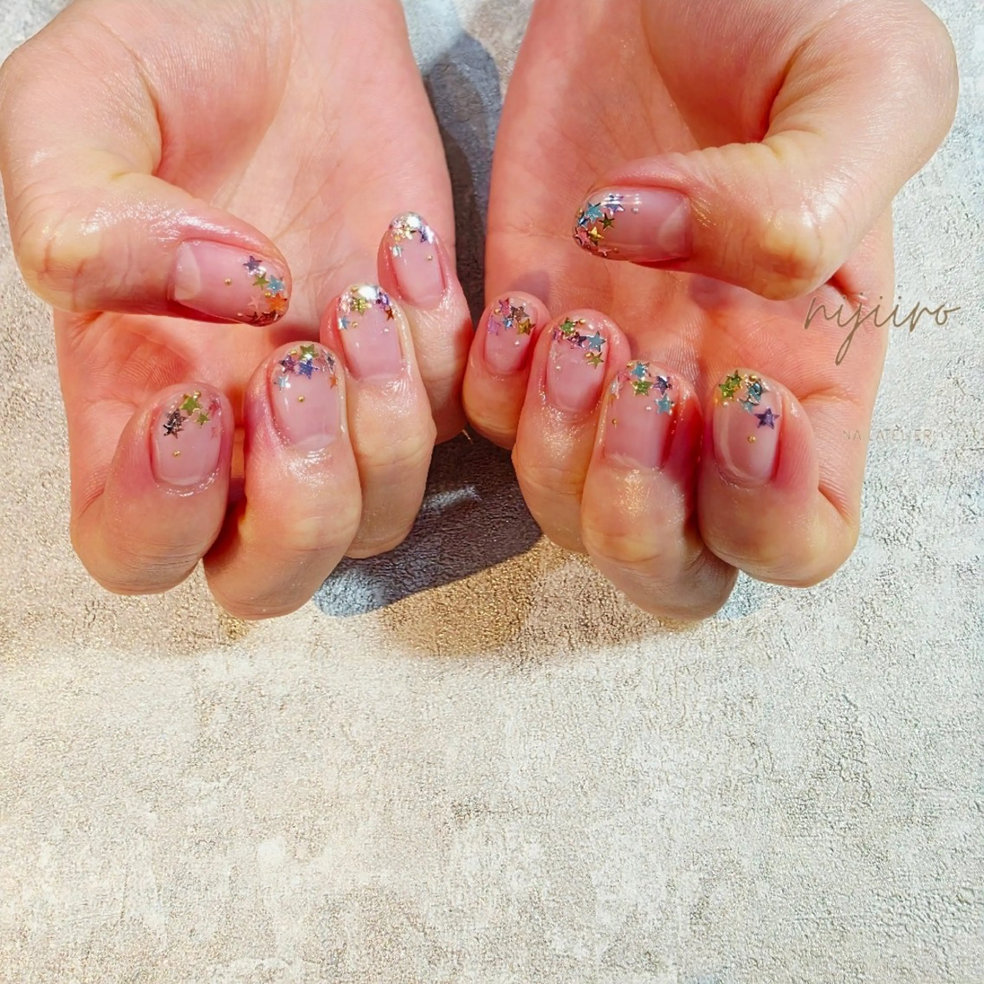 ネイル ハンドネイル nailatelier nijiiro.所属・nijiiro🌈 サトウのネイルデザイン