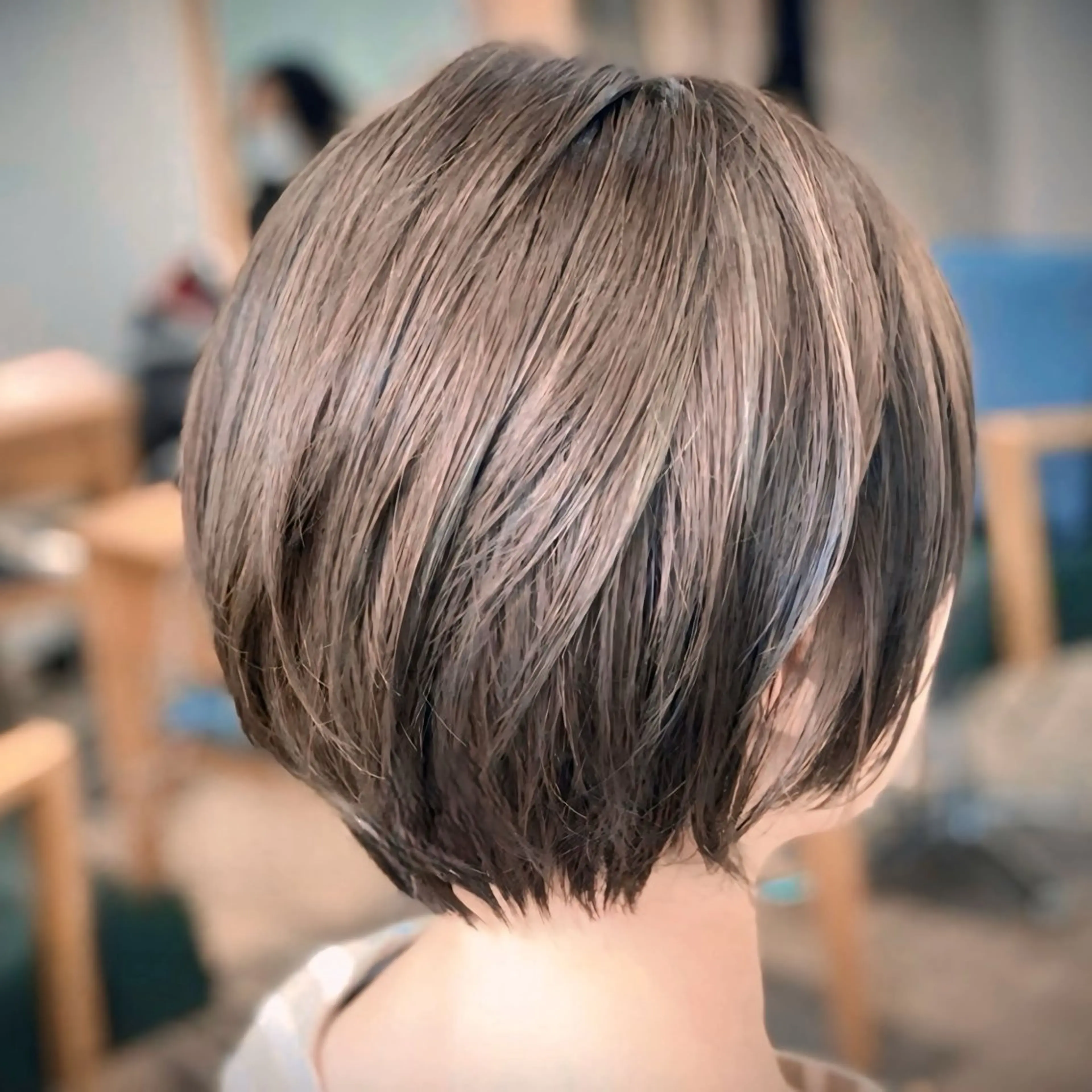 ショート カラー カット トリートメント 前田 健太のヘアスタイル