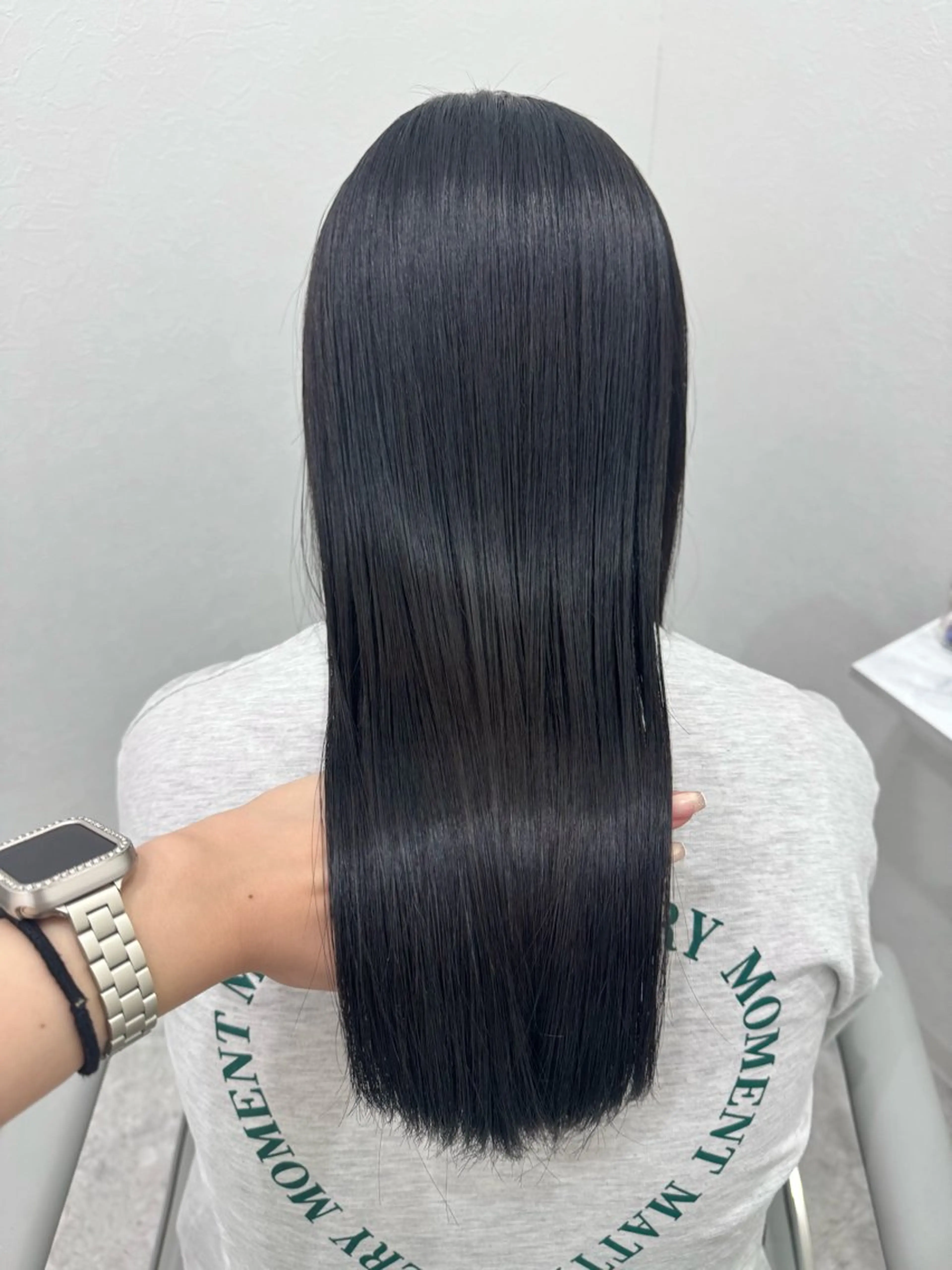 ロング 髪質改善 トリートメント カット ヘアカラー トリートメント 💎縮毛矯正/透明感 カラー💎椎葉みひろのヘアスタイル