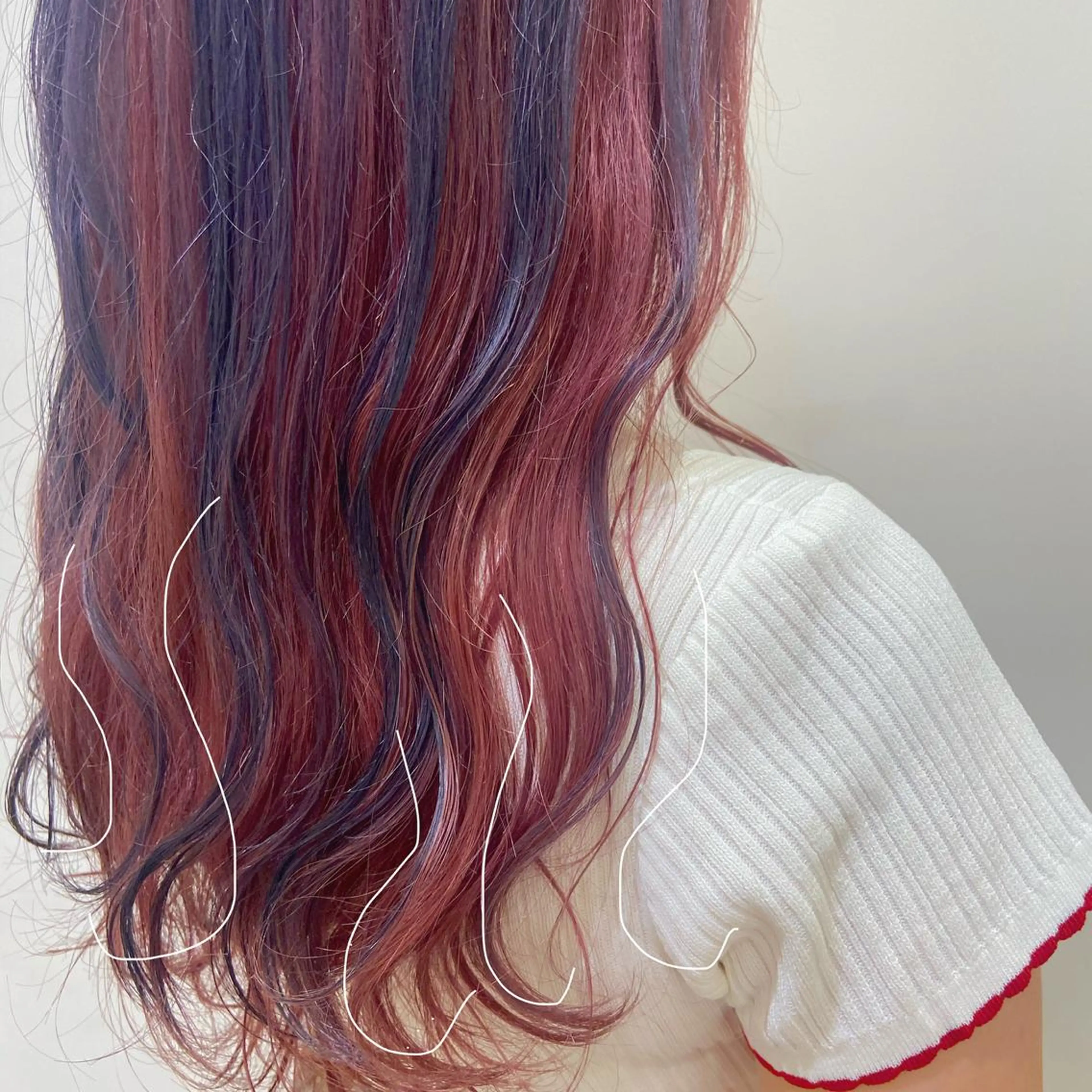 ロング カラー 🌼透け感カラー 🌼Rinaのヘアスタイル