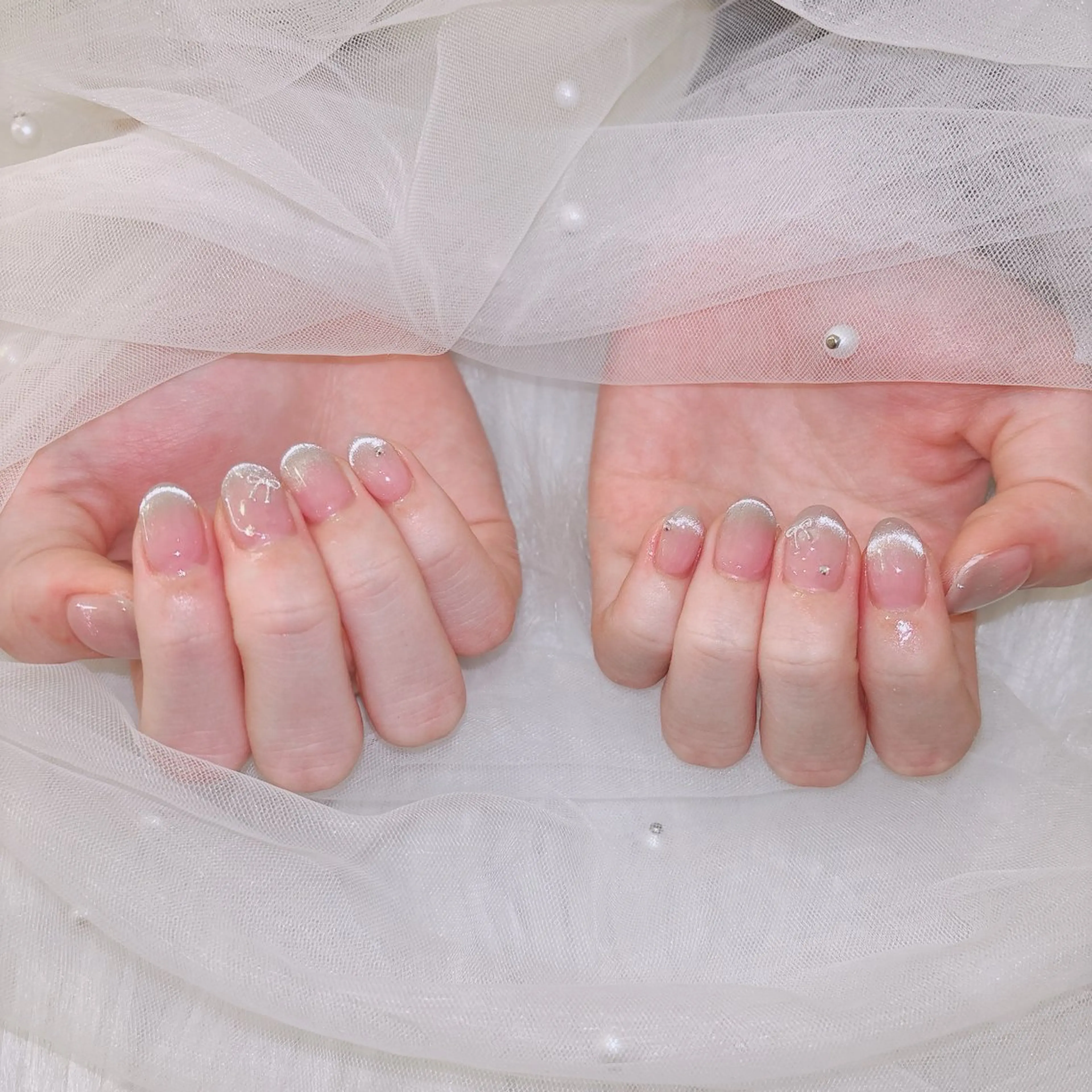 ネイル フレンチネイル シンプルネイル ワンホンネイル ハンドネイル 中野駅徒歩5分💅 ラクロレのネイルデザイン