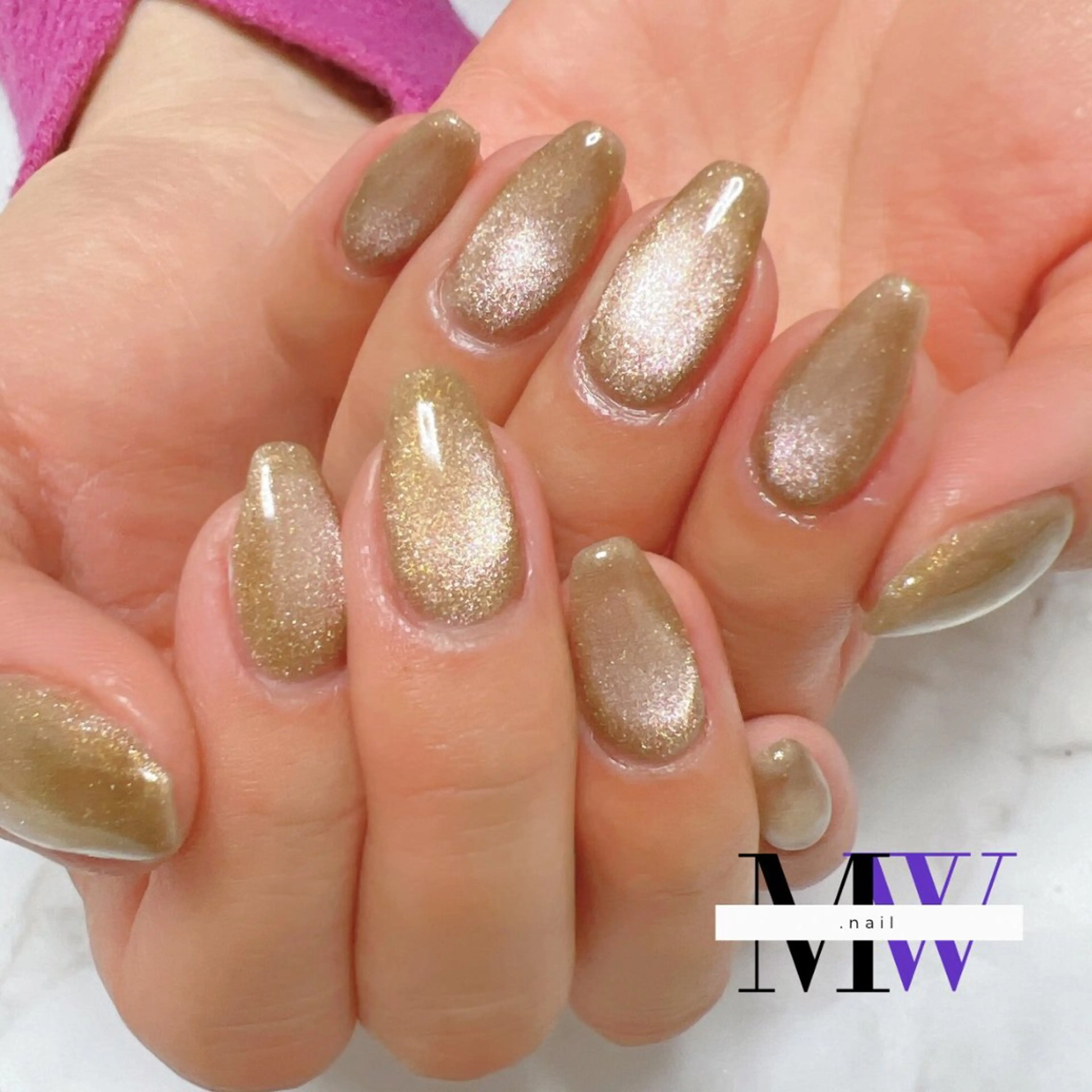 ネイル マグネットネイル ハンドネイル MW .nailのネイルデザイン
