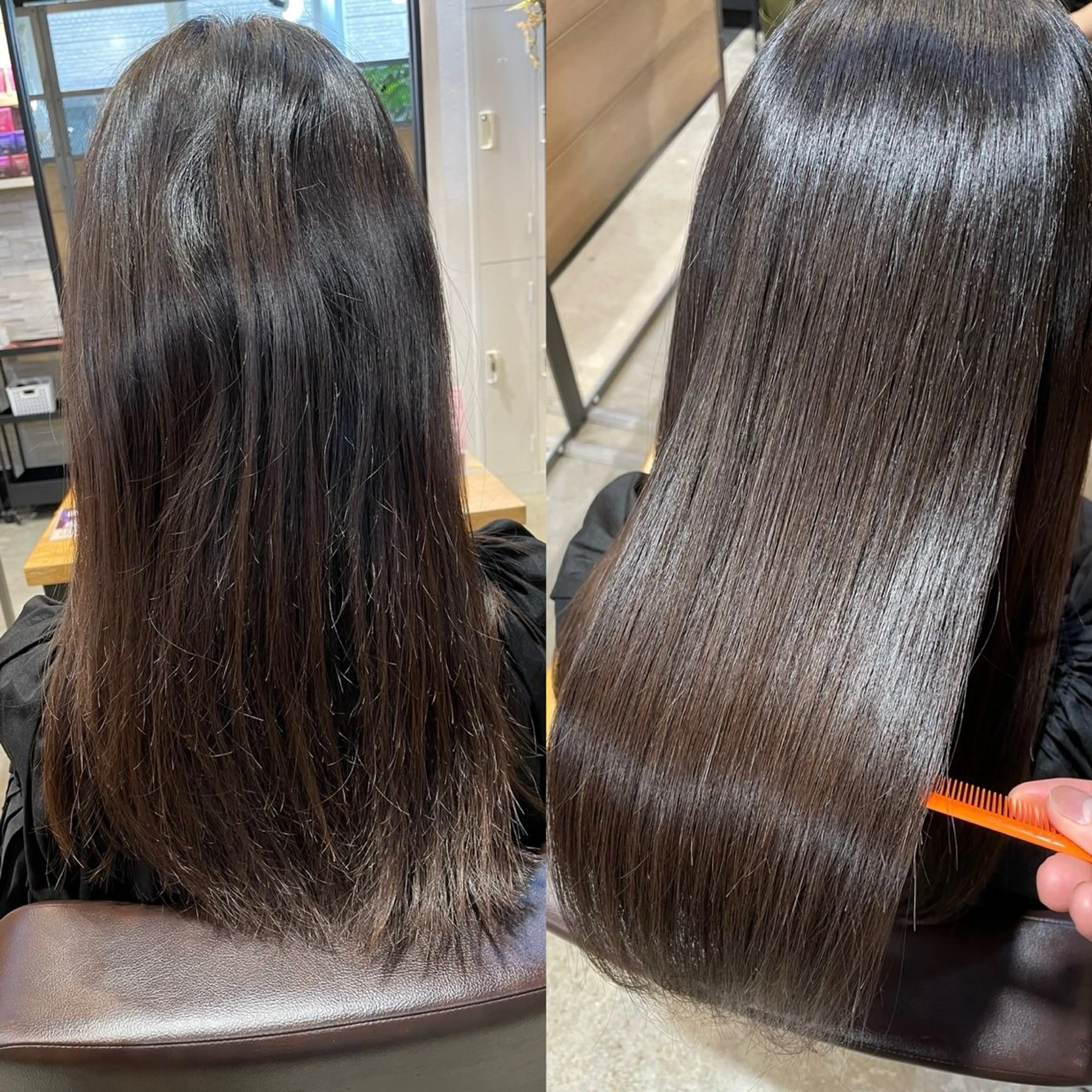 セミロング 髪質改善／韓国風 恵比寿/Renのヘアスタイル