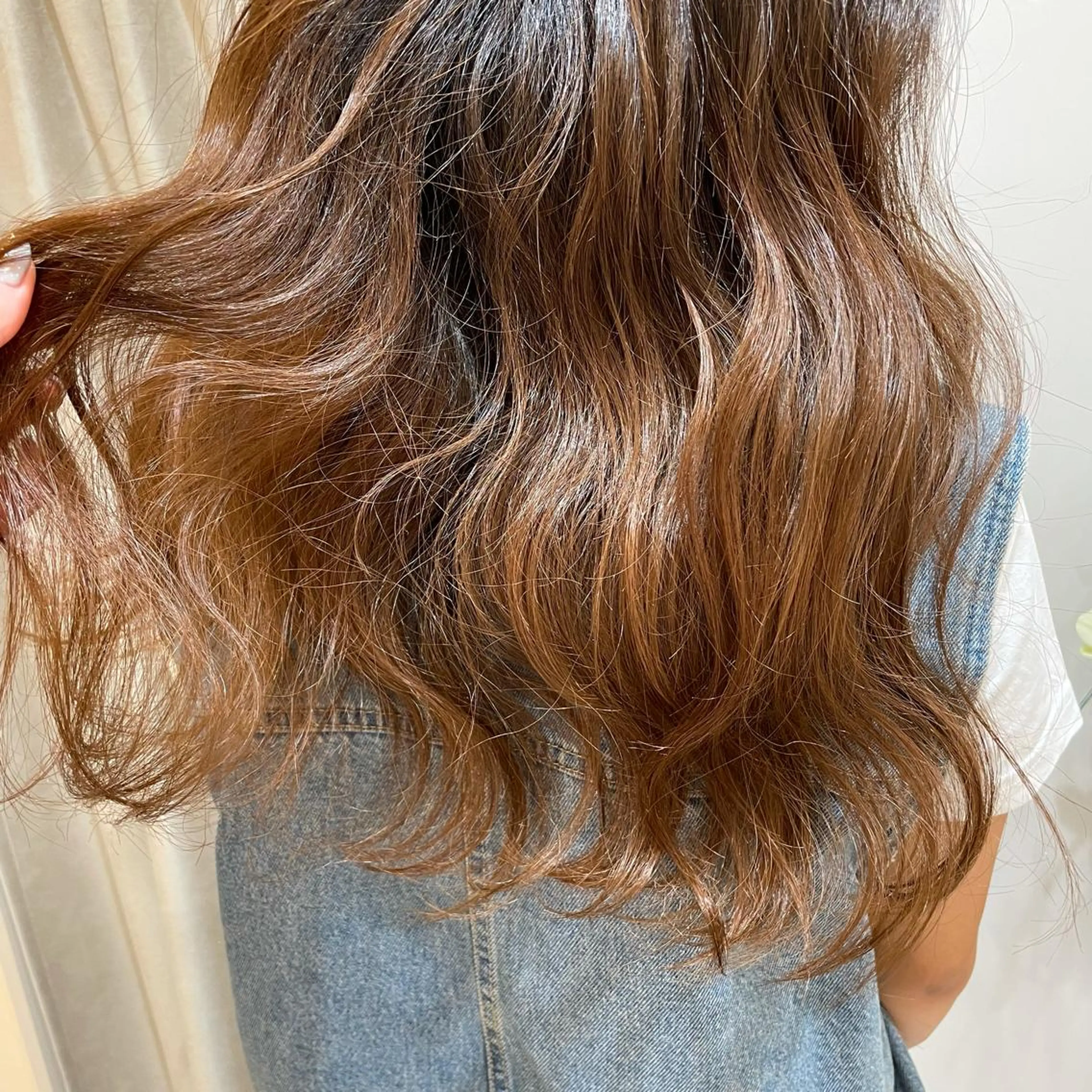 ロング マホ/日吉/髪質改善 /レイヤー/ガーリーのヘアスタイル