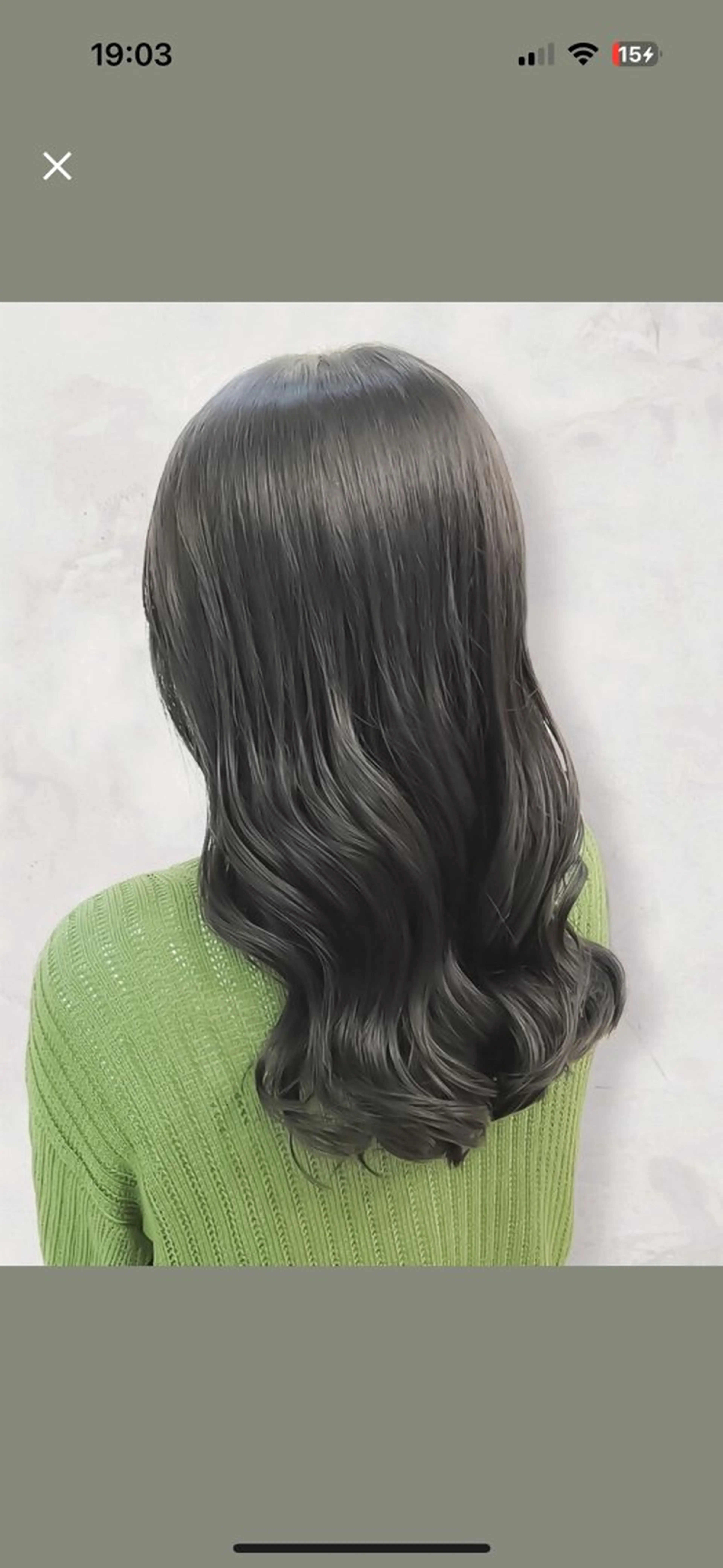 セミロング カット ヘアカラー トリートメント センター南 髪質改善 大引 優のヘアスタイル