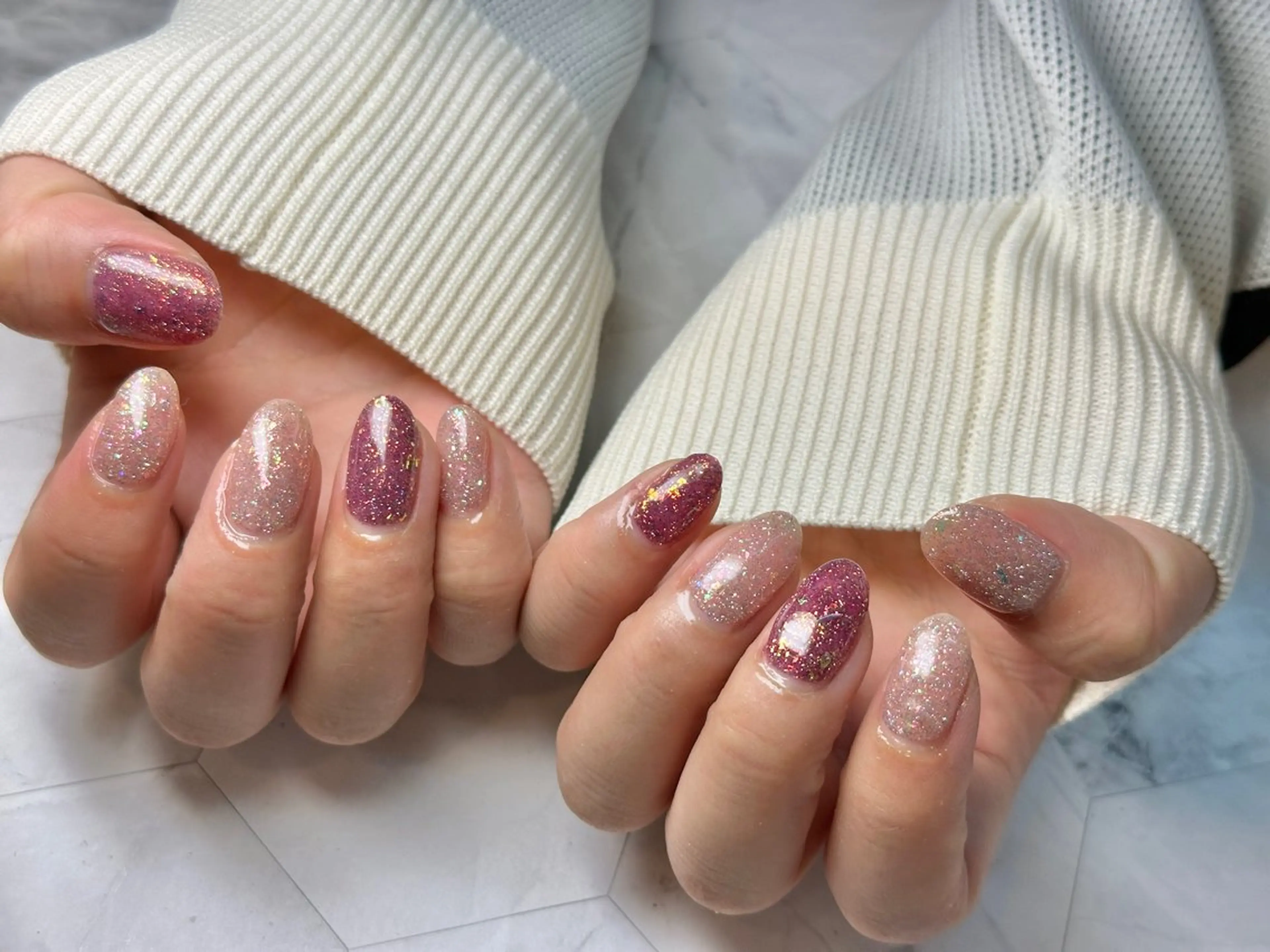 ネイル ハンドネイル Queennail 北堀江AYAのネイルデザイン