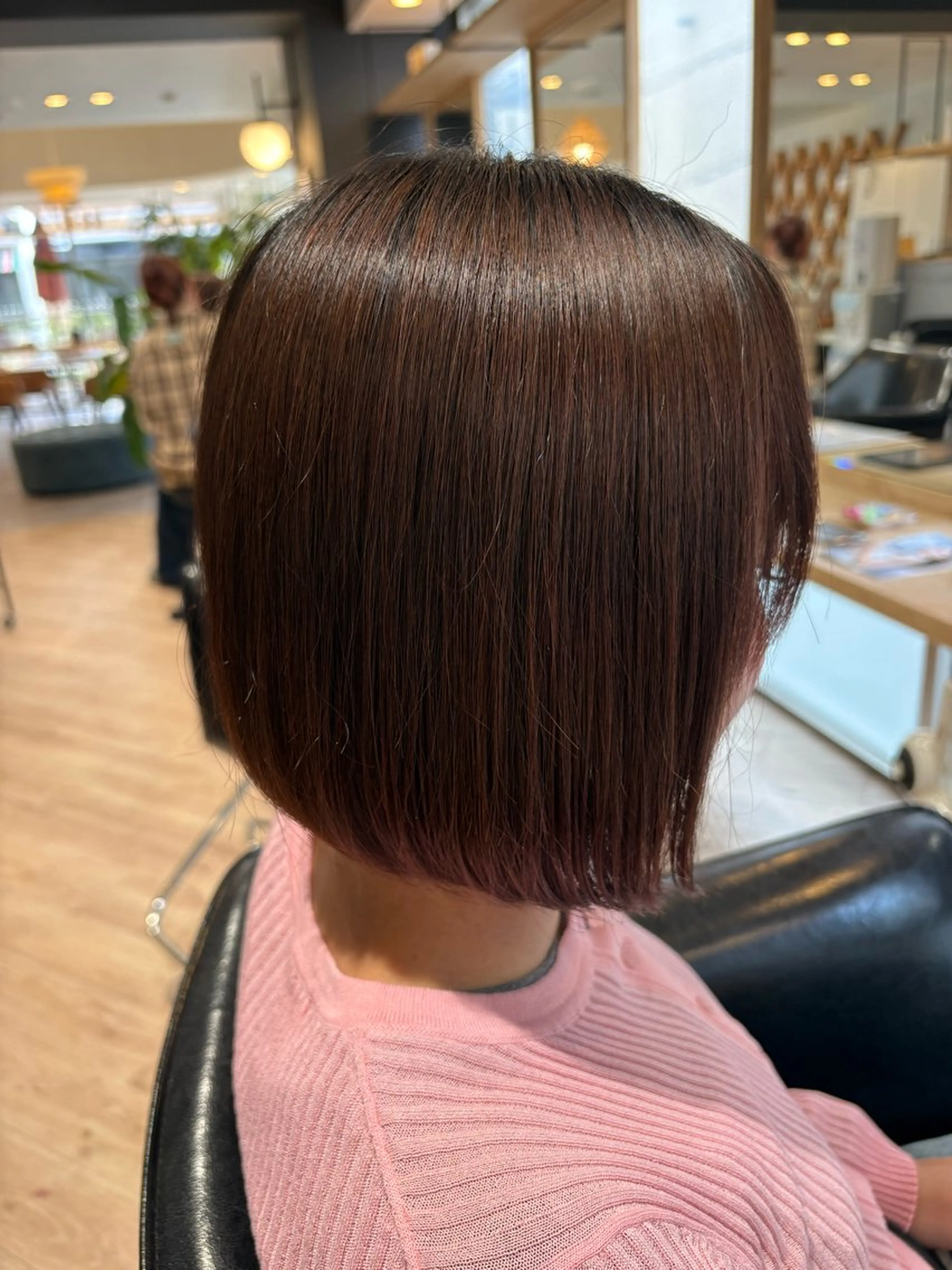 ショート ボブ 荒木 帆香のヘアスタイル