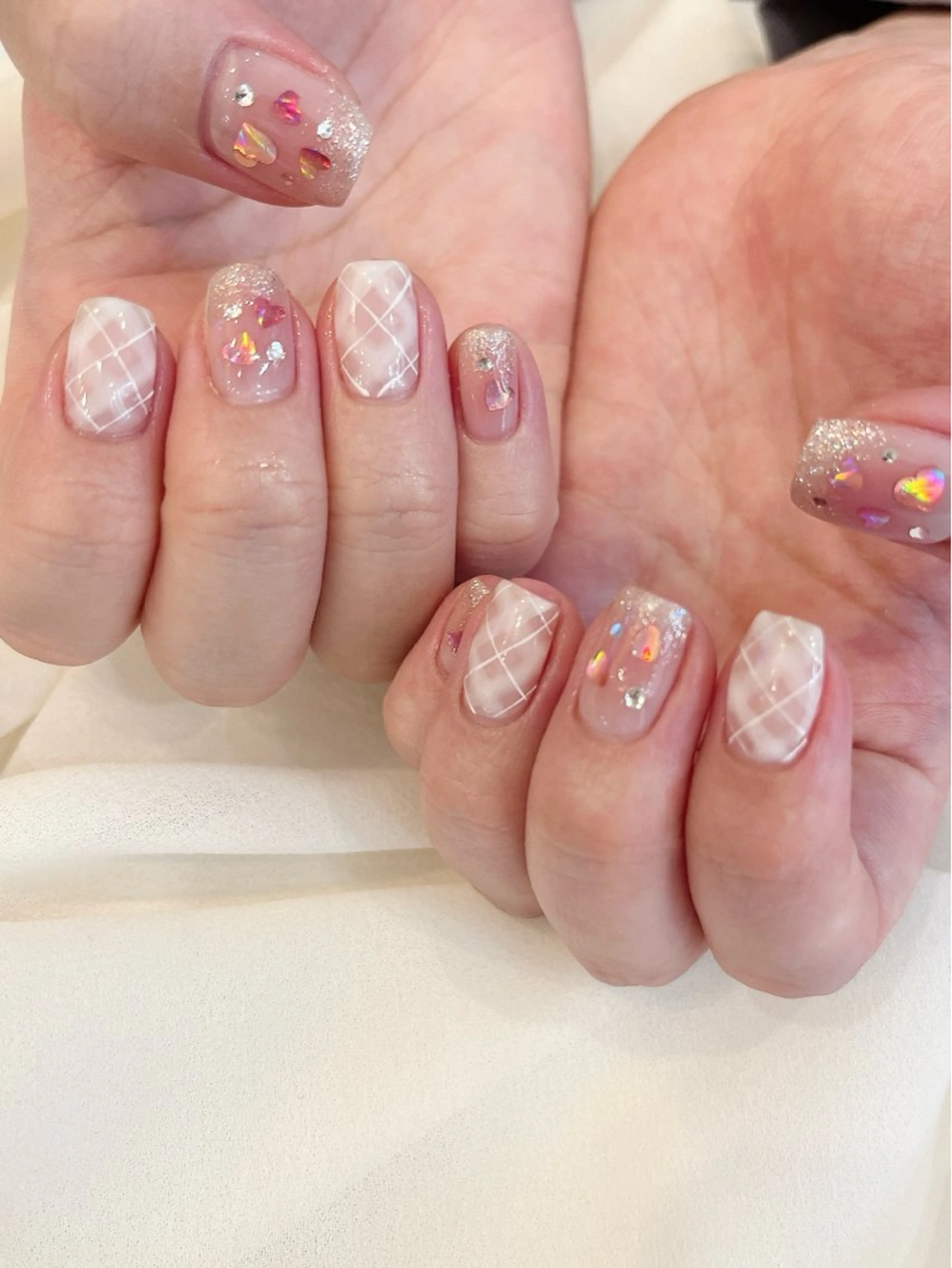 【ハンドジェル(オフ込)】《平日》アートあり60分枠/他店様or長さだしオフ・アート別途料金の写真