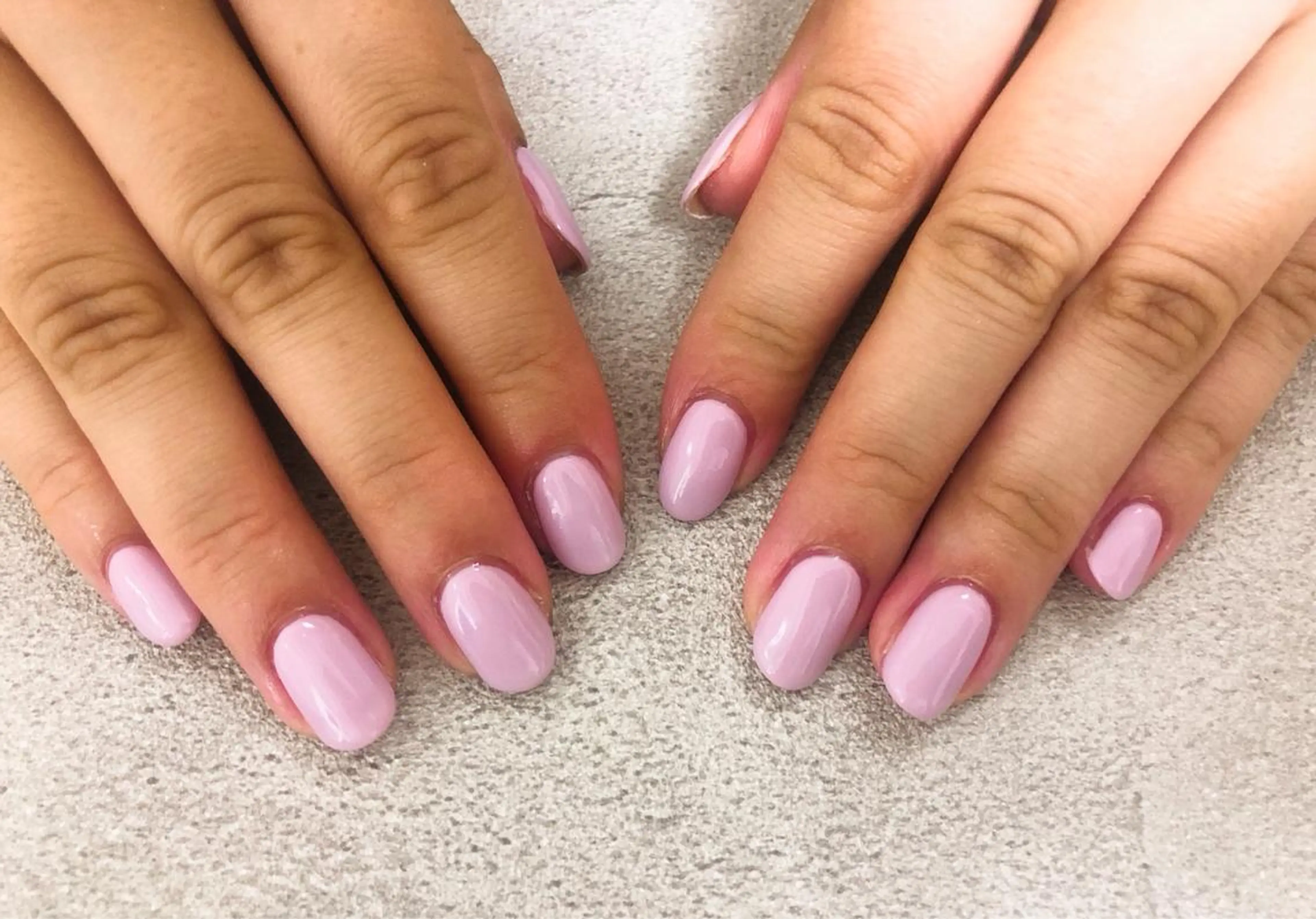 ネイル ピンク パープル ハンドネイル mogunail &blowのネイルデザイン