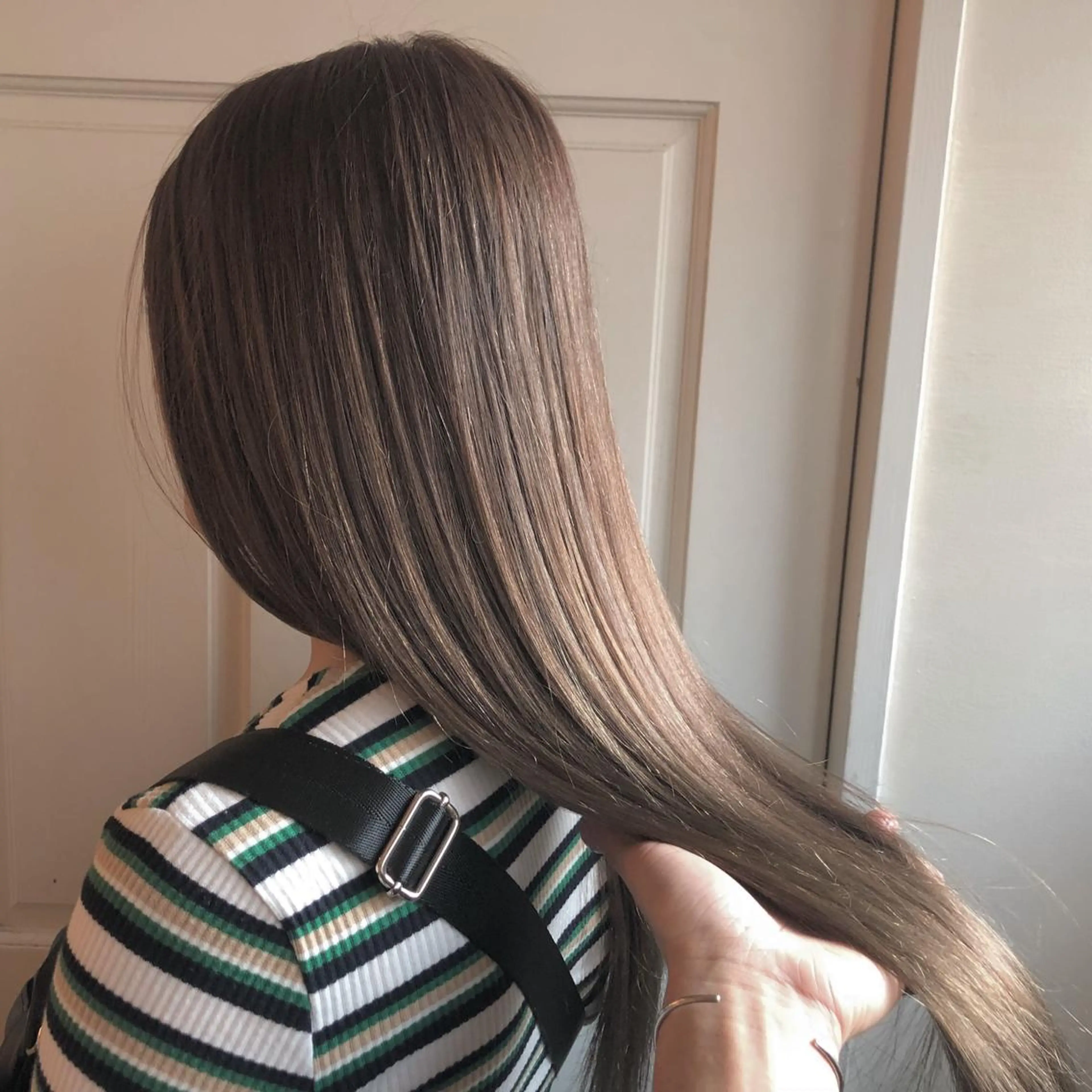 ロング カラー カット ヘアカラー トリートメント 🌸ハイトーン 新田　廉 🌸のヘアスタイル