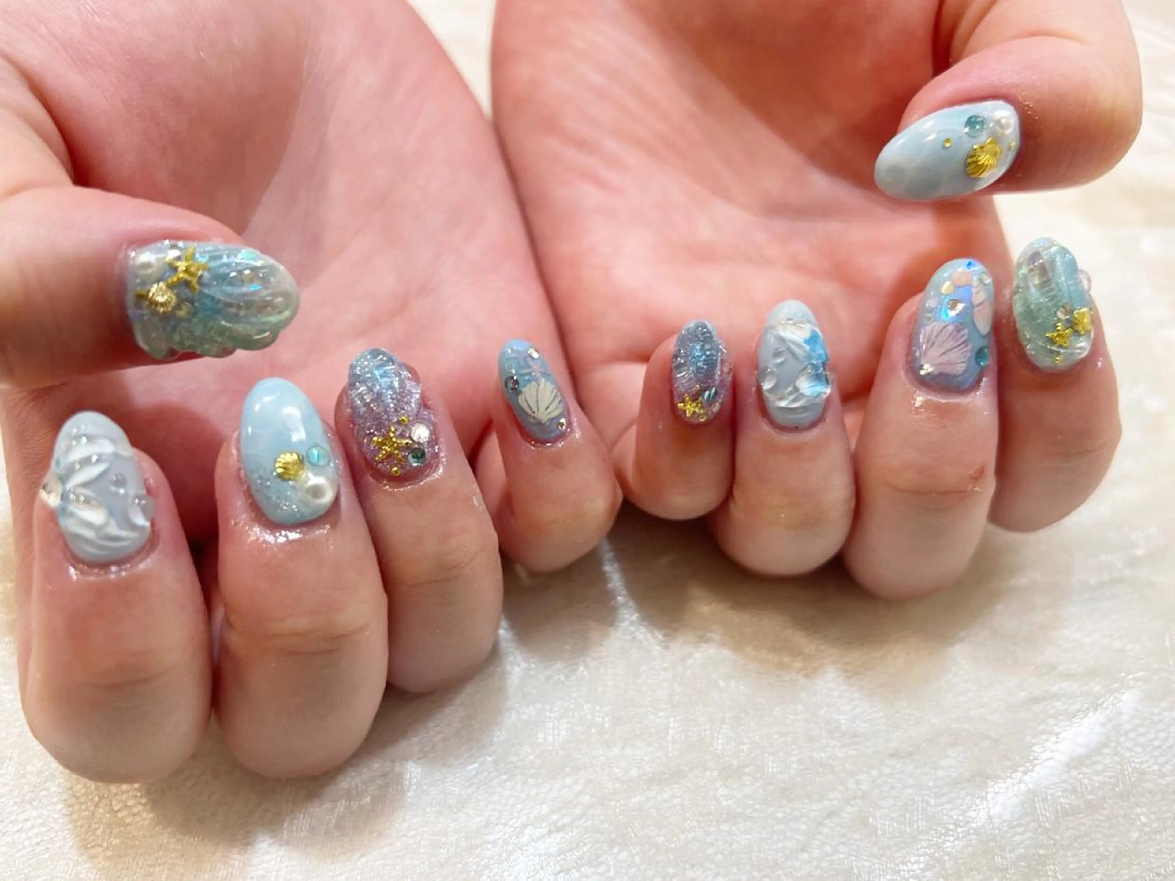 ネイル 夏ネイル nailist yuiのネイルデザイン