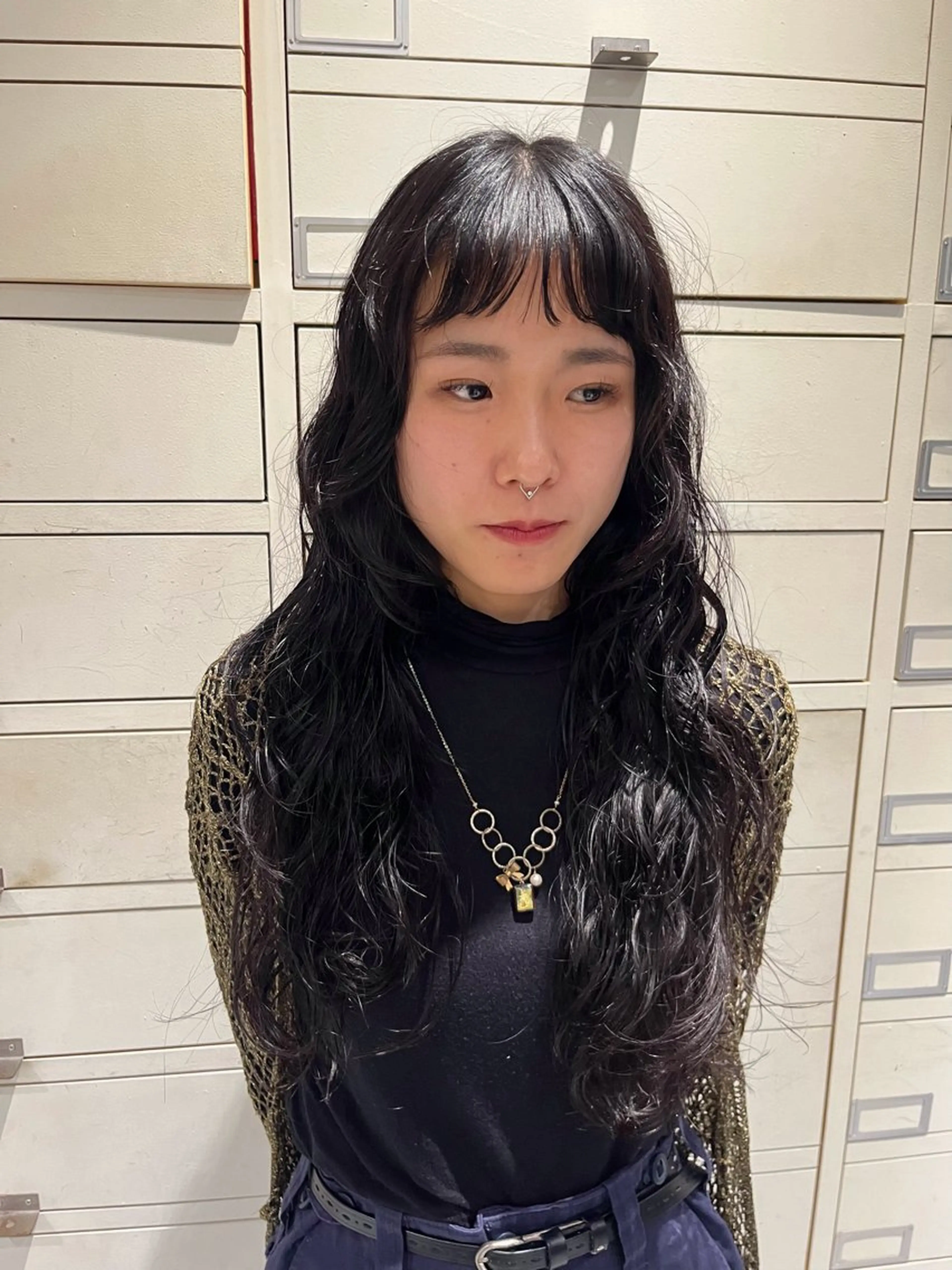 ロング ロング スタジオノル パーマ🌀あやなのヘアスタイル