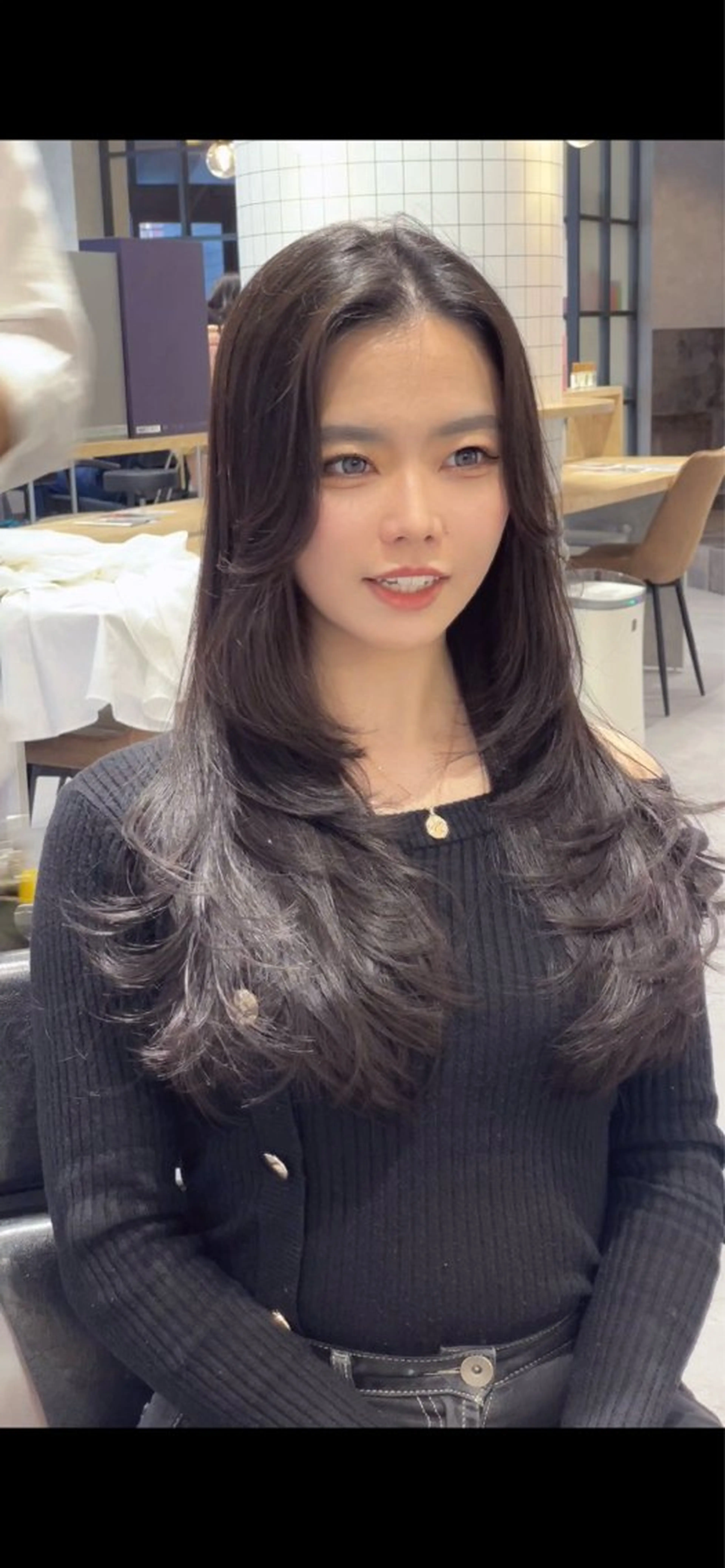 ロング カット 野村颯汰 カットモデル募集中のヘアスタイル