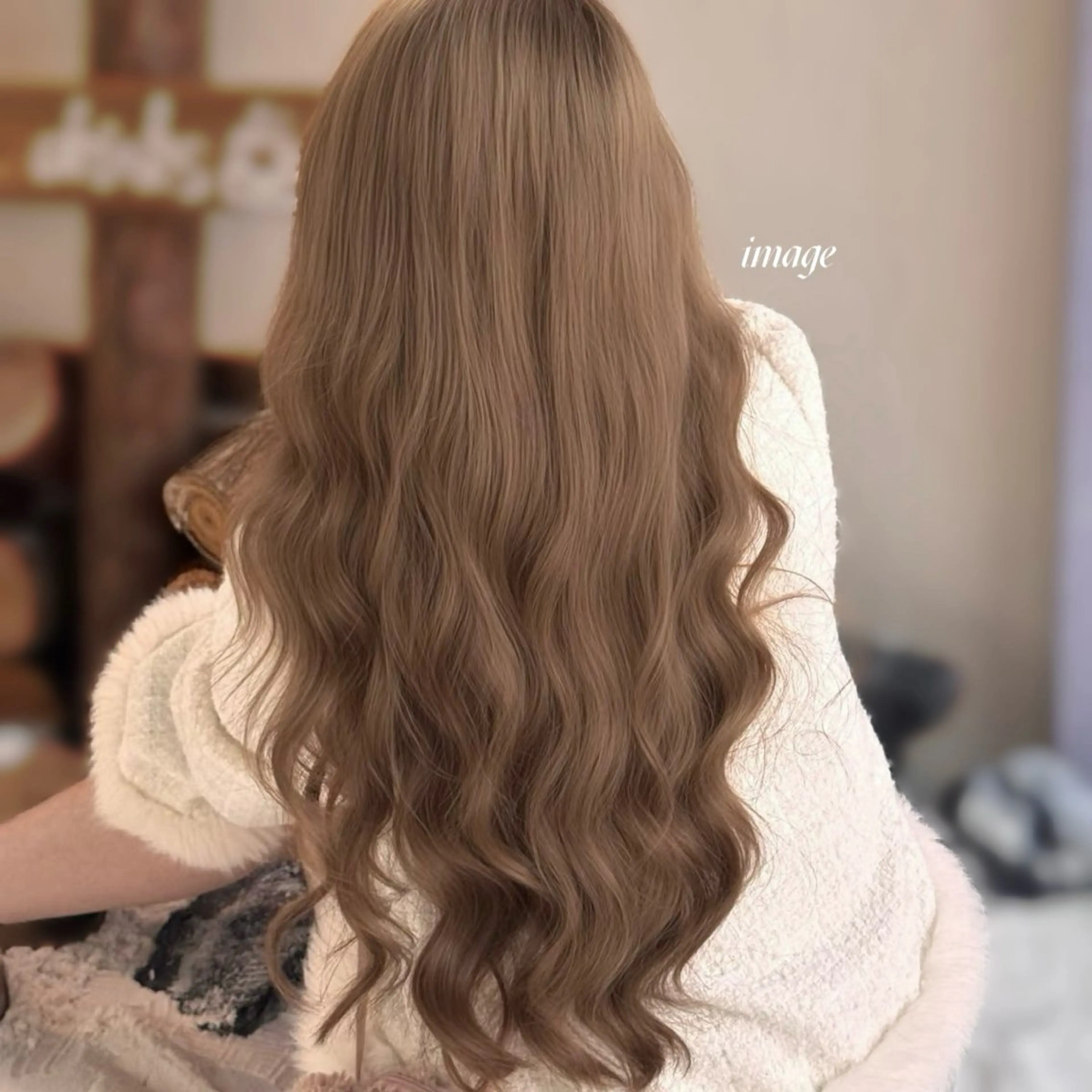 【U35限定】💫コテ巻き風デジタルパーマ（カット込み）💫　平日・土18:00 /日・祝日17:00の写真