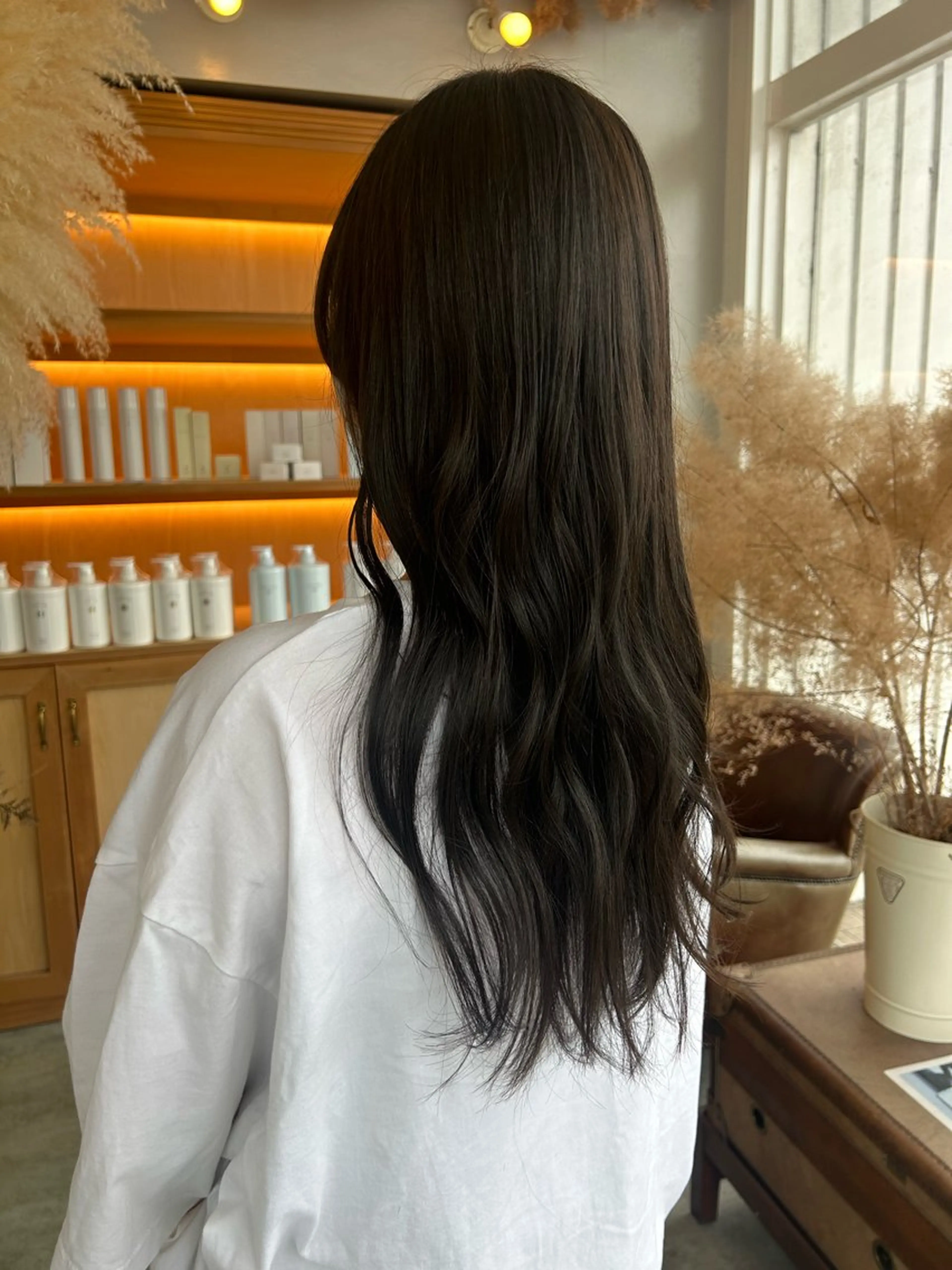 ロング ヘアカラー トリートメント YUIMARL SUZUKAのヘアスタイル