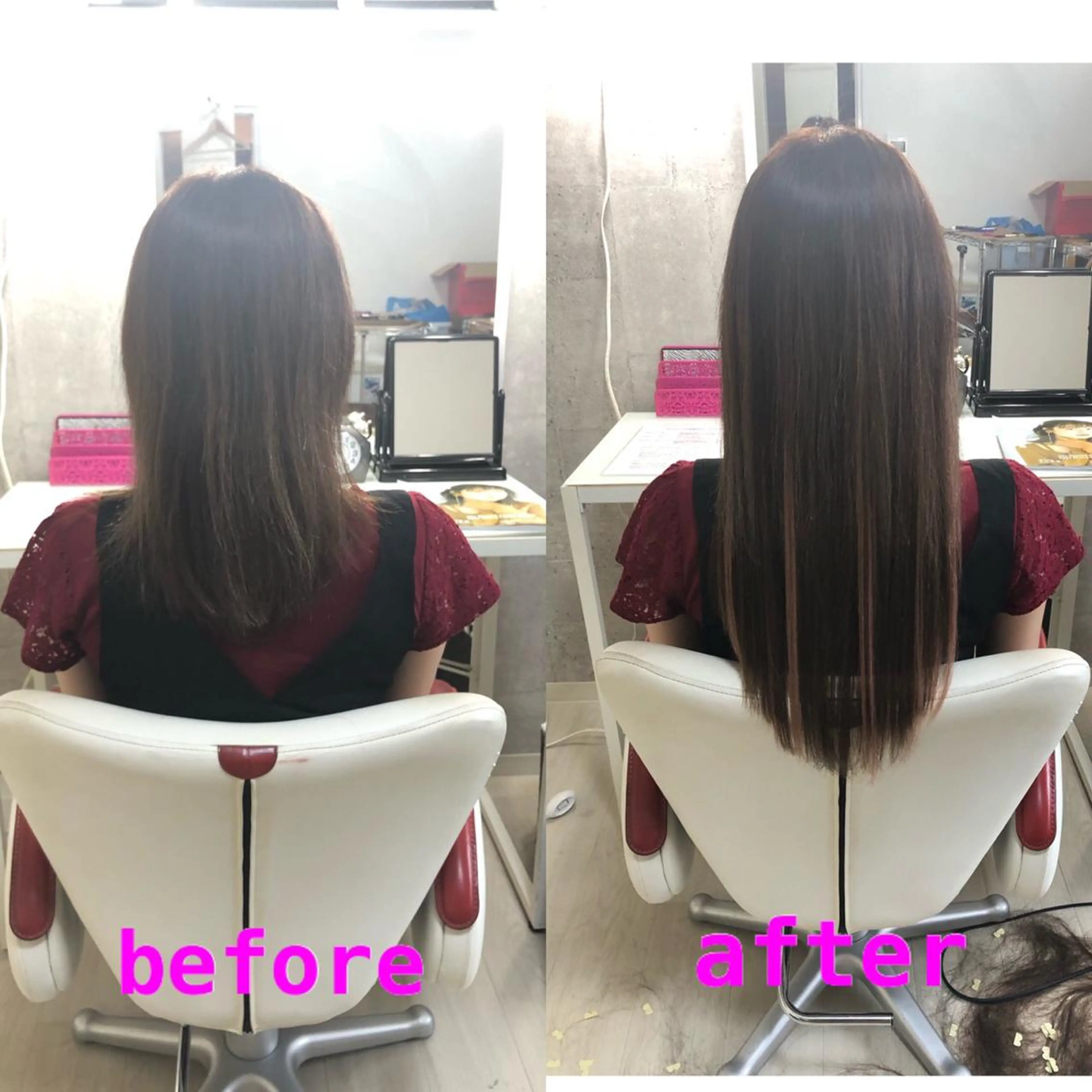 ロング エクステ 🌸ドレスアップ 心斎橋店🌸のヘアスタイル