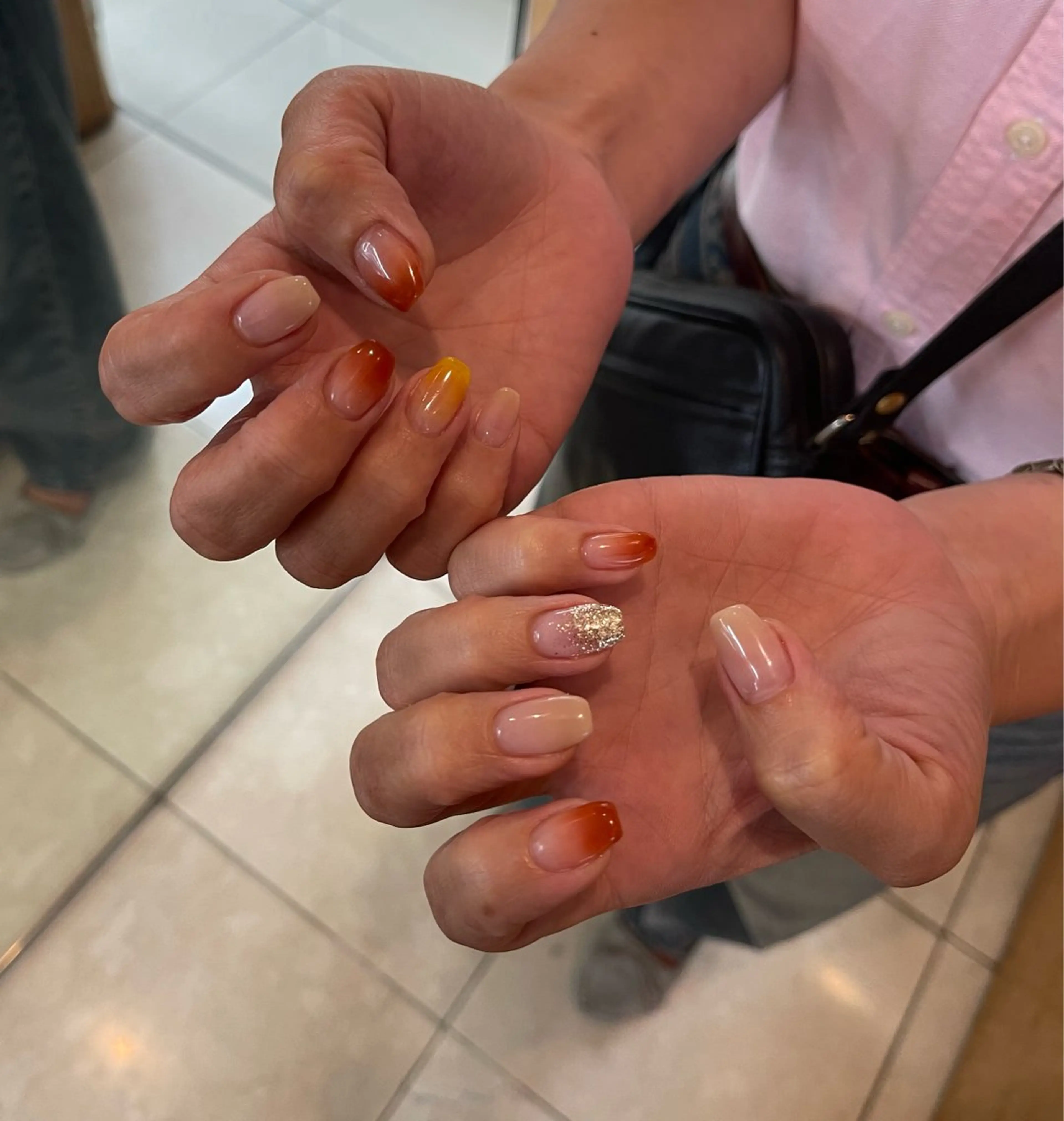 ネイル ラメ(グリッター) MAXKELLY Asahiのネイルデザイン