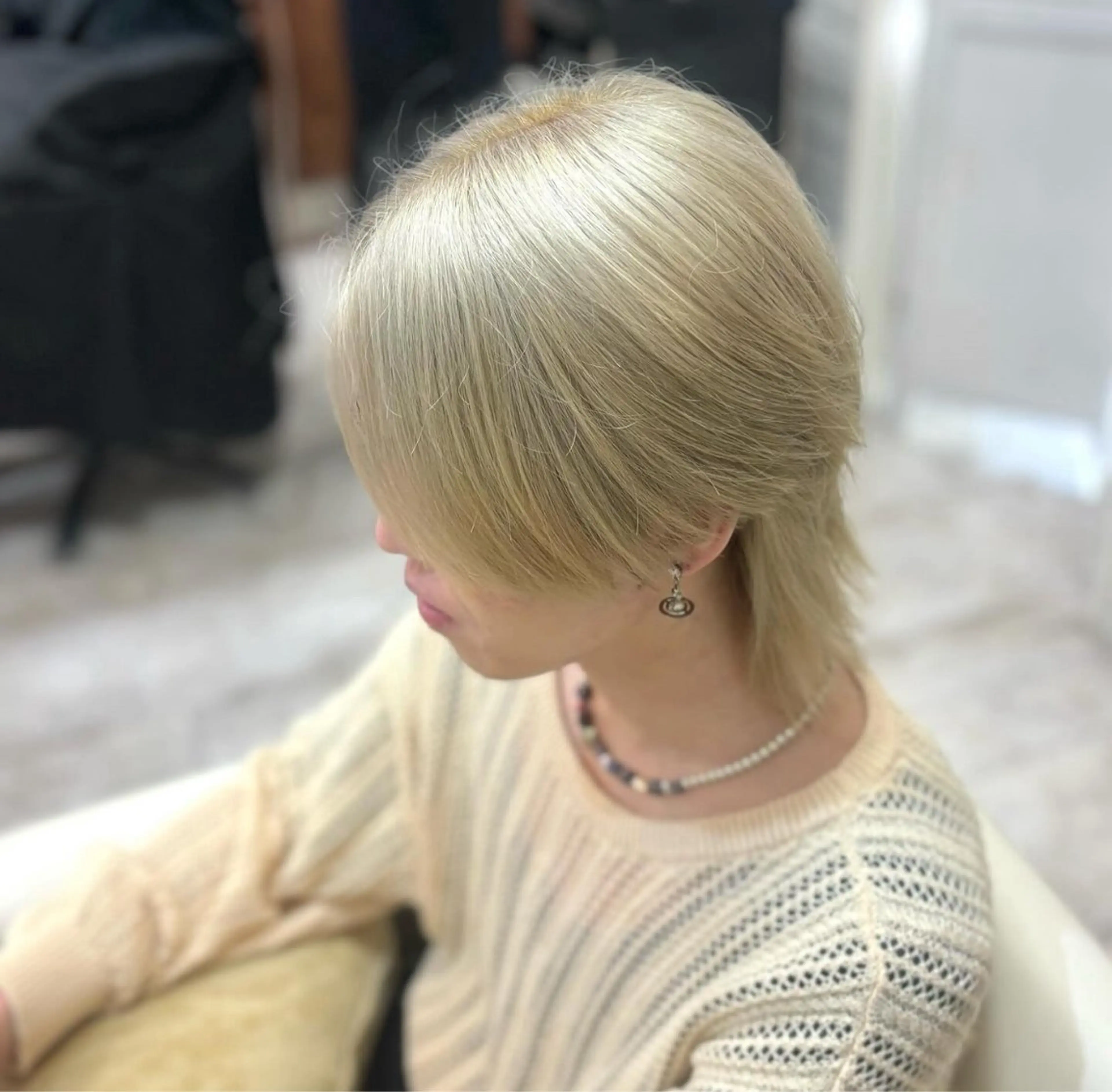 カラー メンズ カット ヘアカラー トリートメント 髪質改善縮毛５０％ OFF/吉田 響歌♡のヘアスタイル