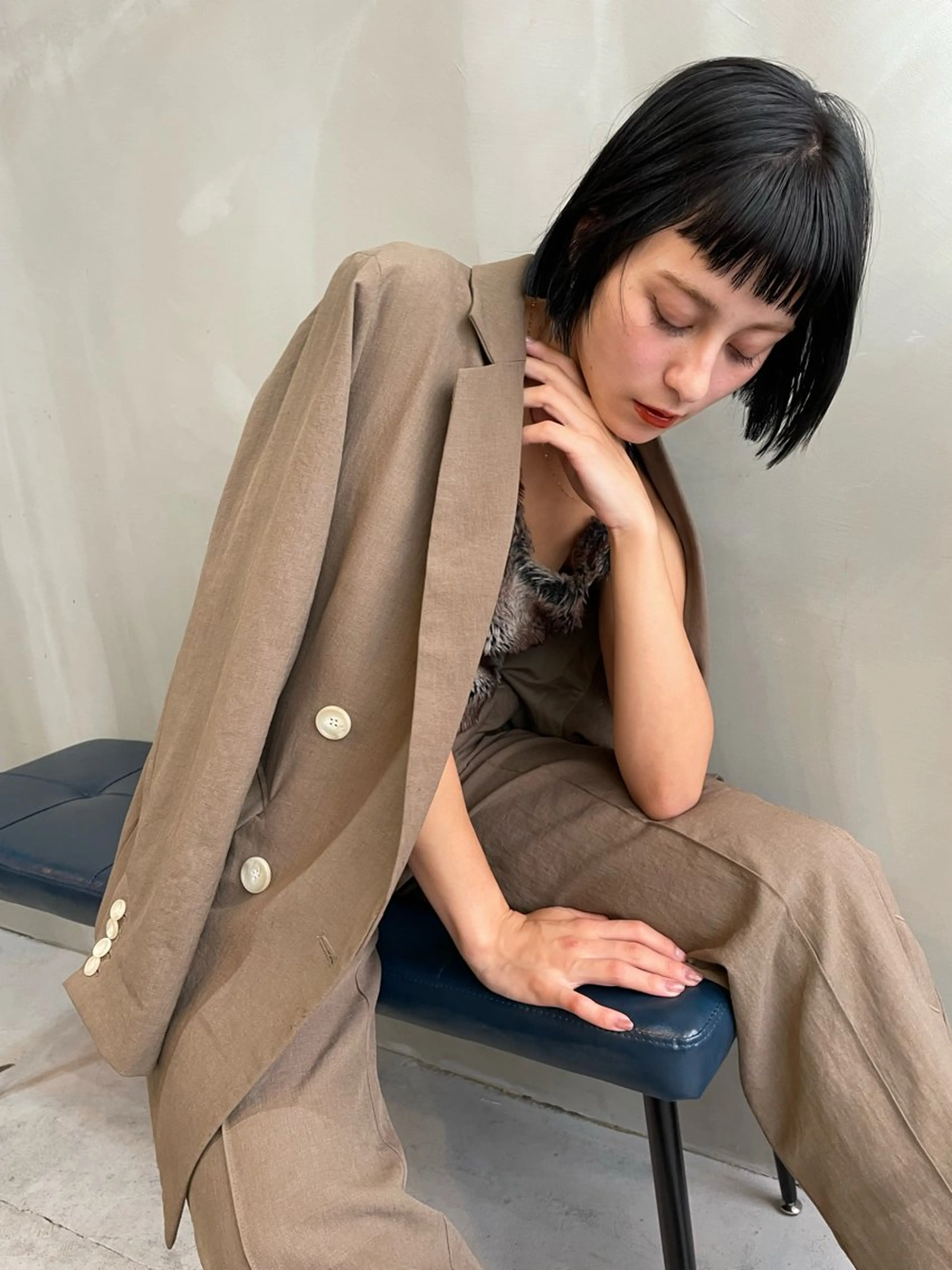 ショート カラー ショート/ボブ/ 心斎橋/宮脇美奈のヘアスタイル