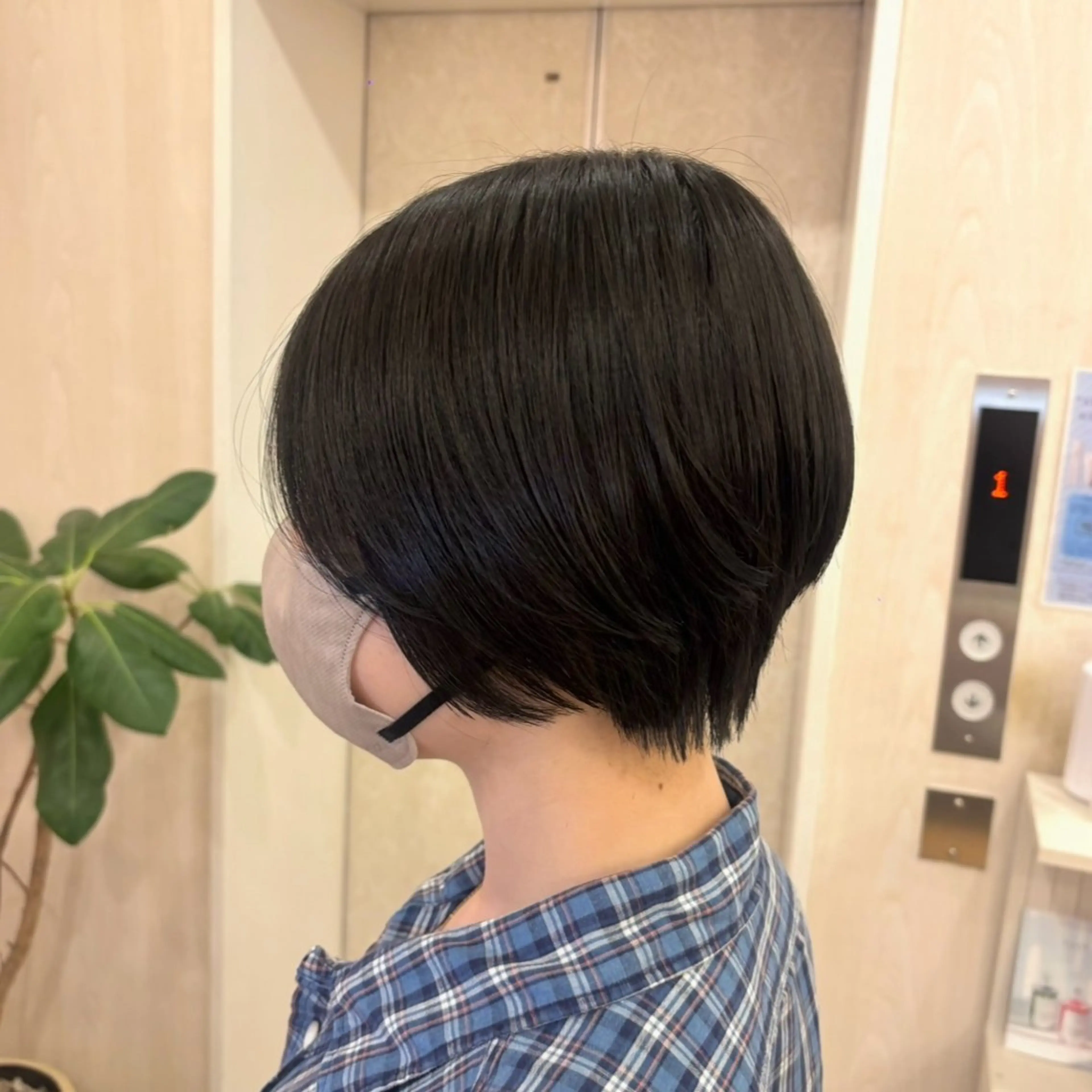 ショート 髪質改善縮毛50% OFF/吉田 響歌♡のヘアスタイル