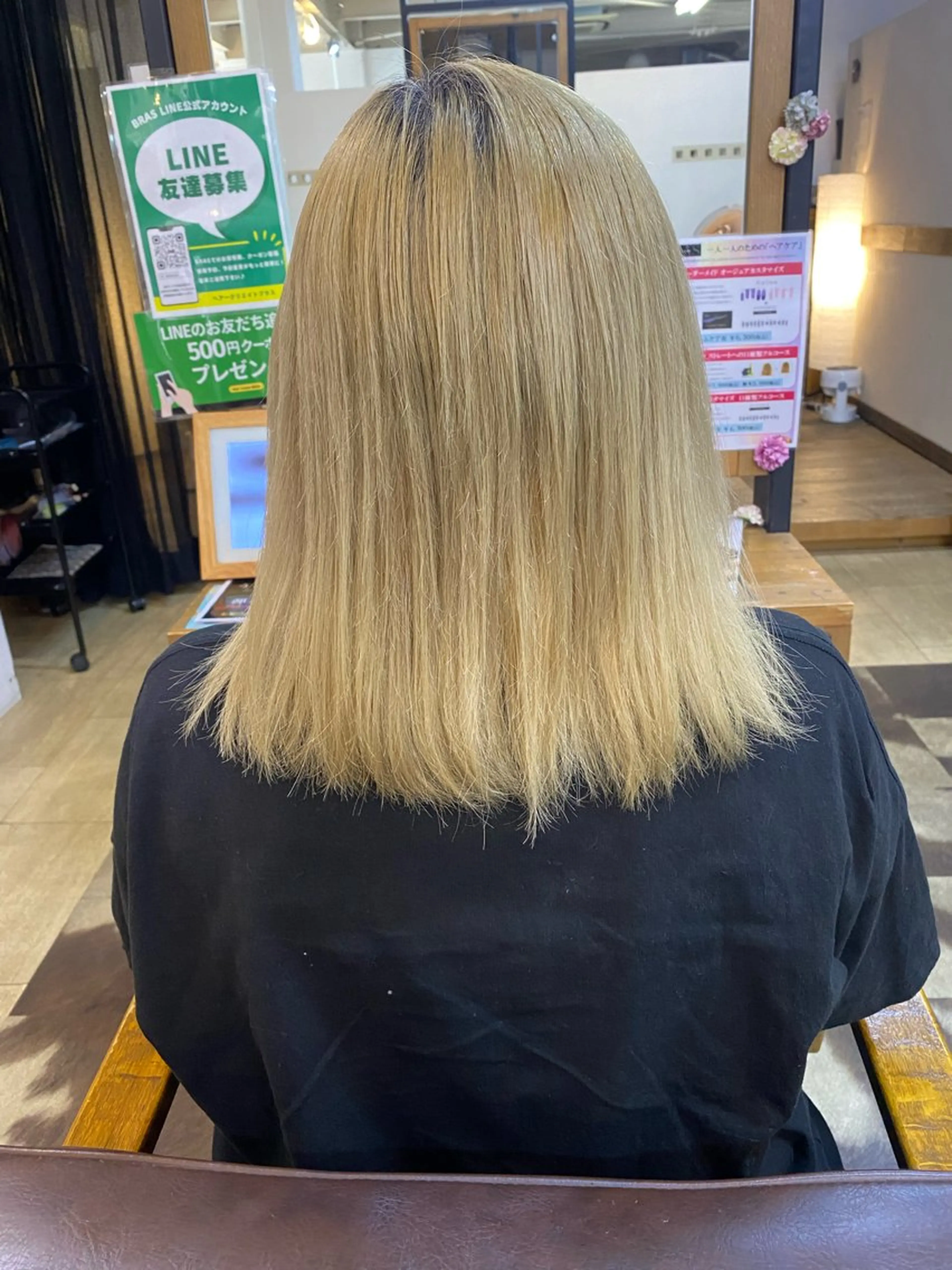 縮毛矯正 BRAS ナカガワのヘアスタイル