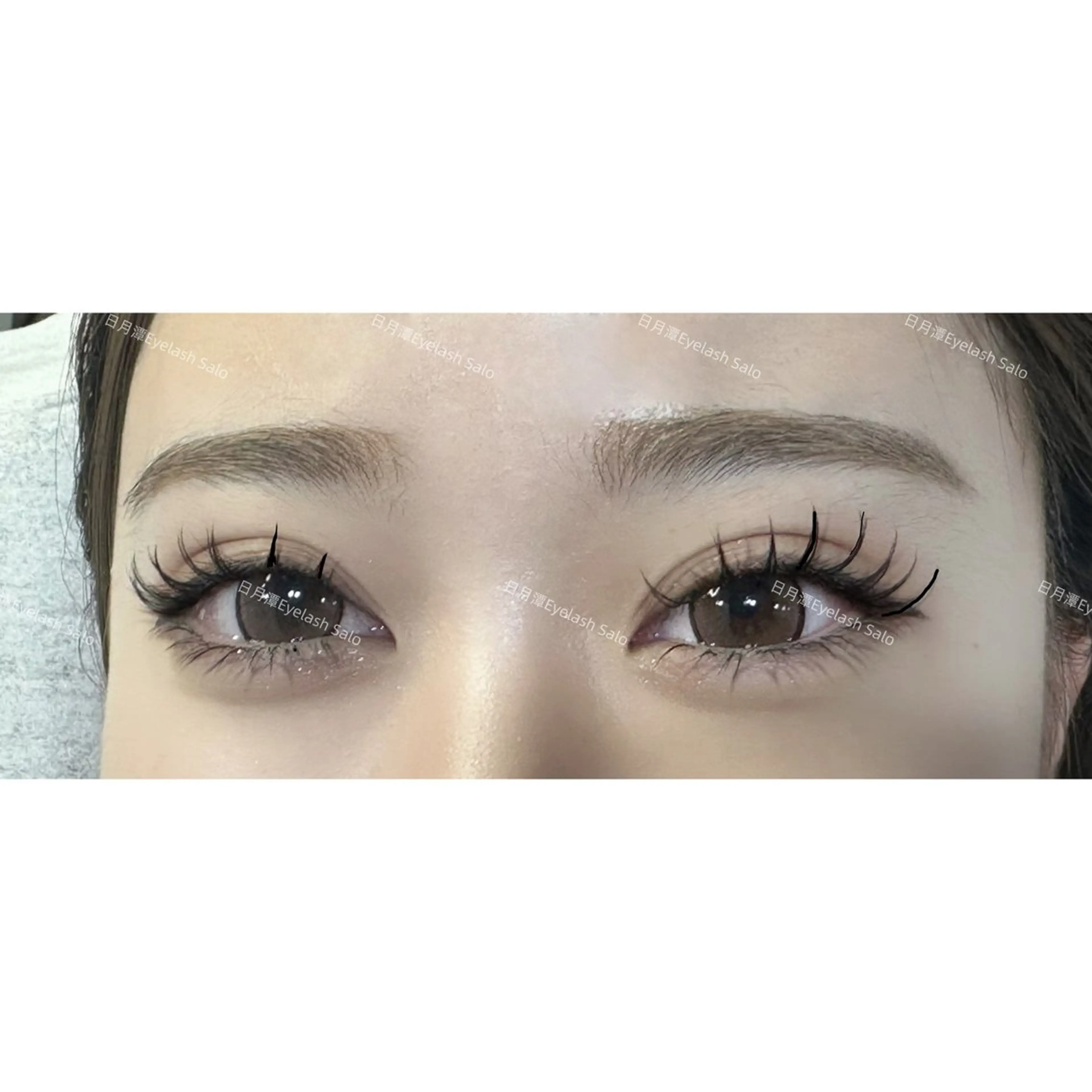 マツエク・マツパ 🔆日月潭🌙 銀座店のマツエク・マツパデザイン