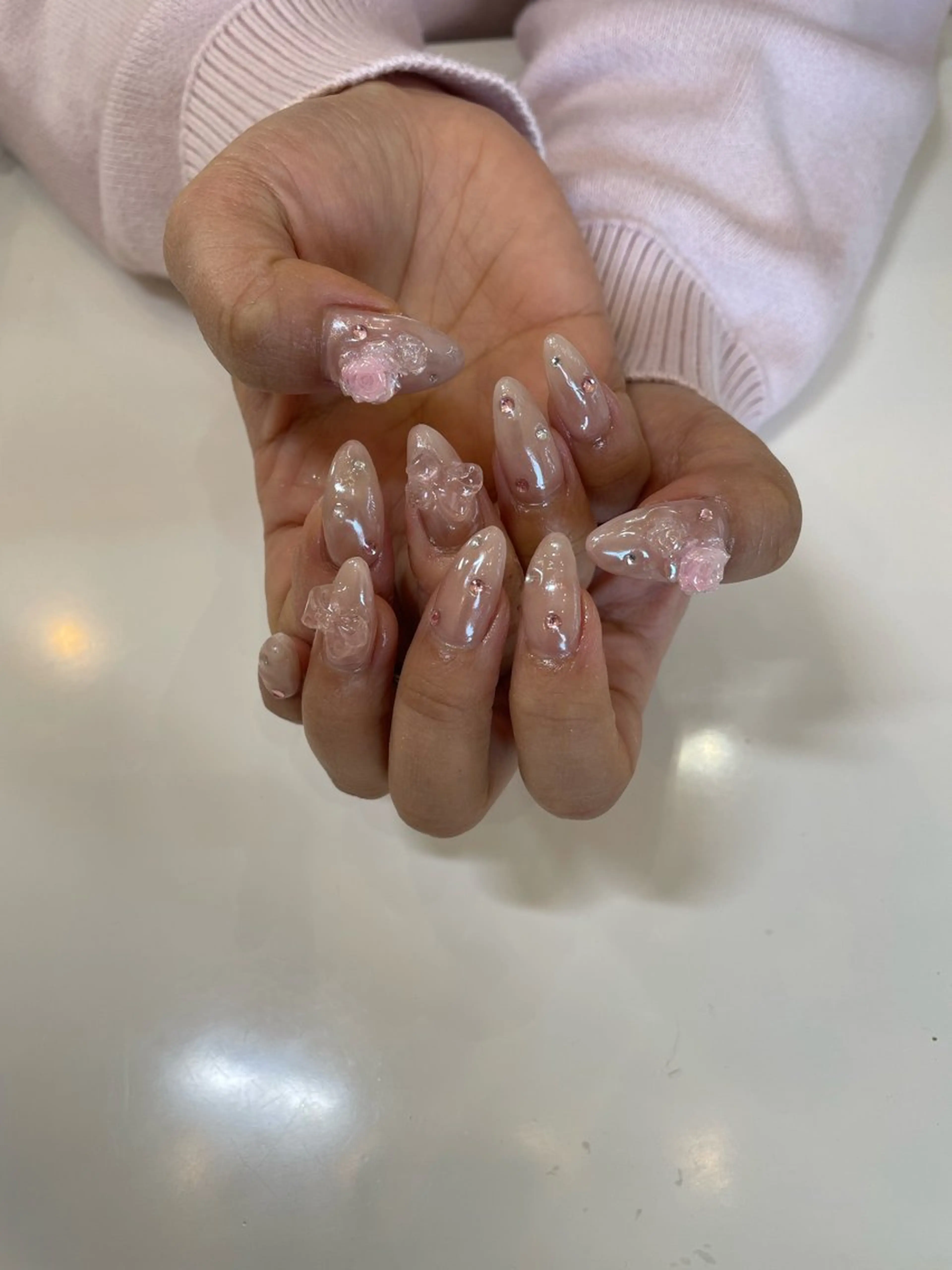 ネイル オーロラネイル Nail Salon Gummi.のネイルデザイン