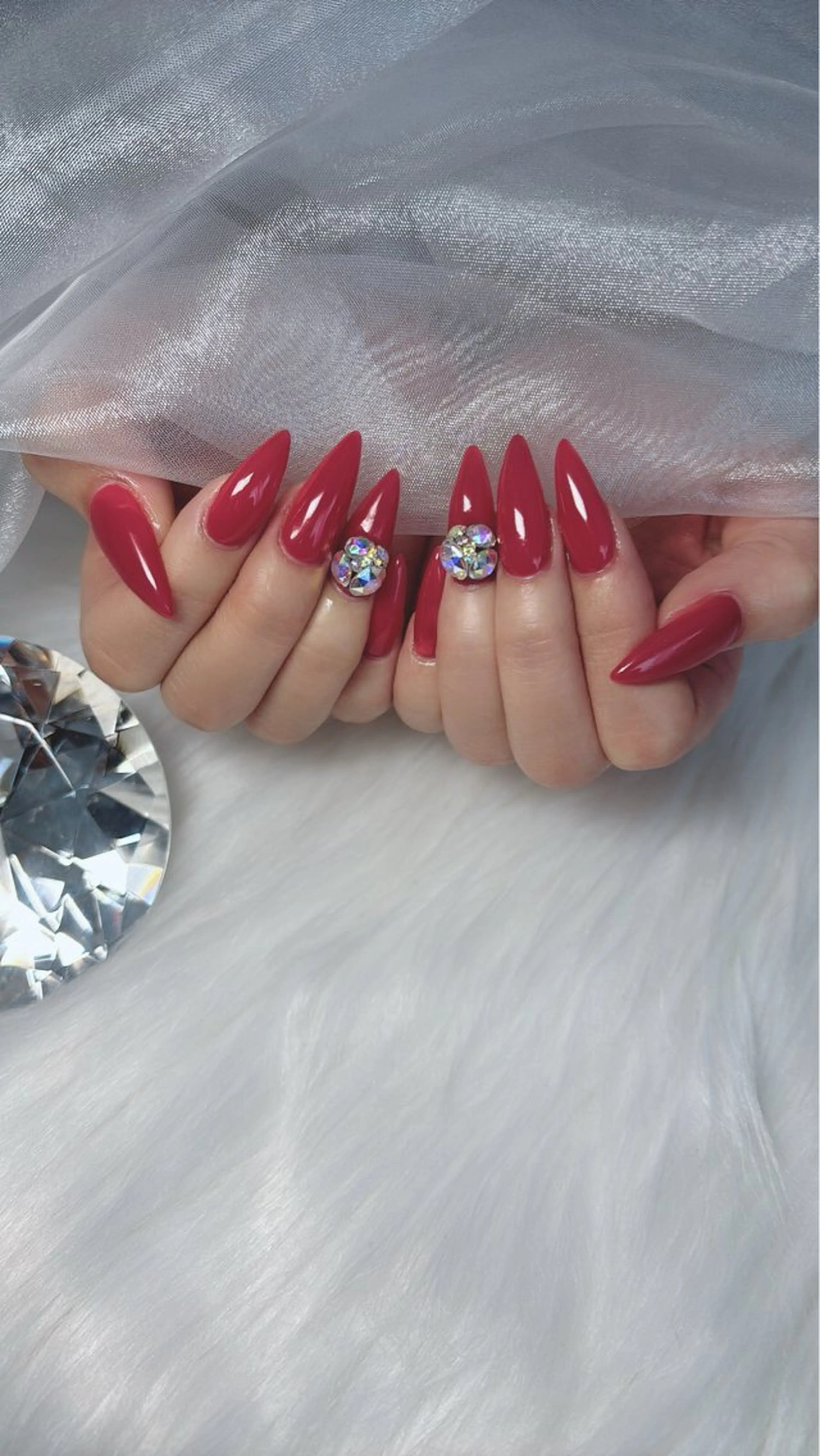 ネイル ロングネイル ハンドネイル salon de belnetta所属・Kayo 💅のネイルデザイン