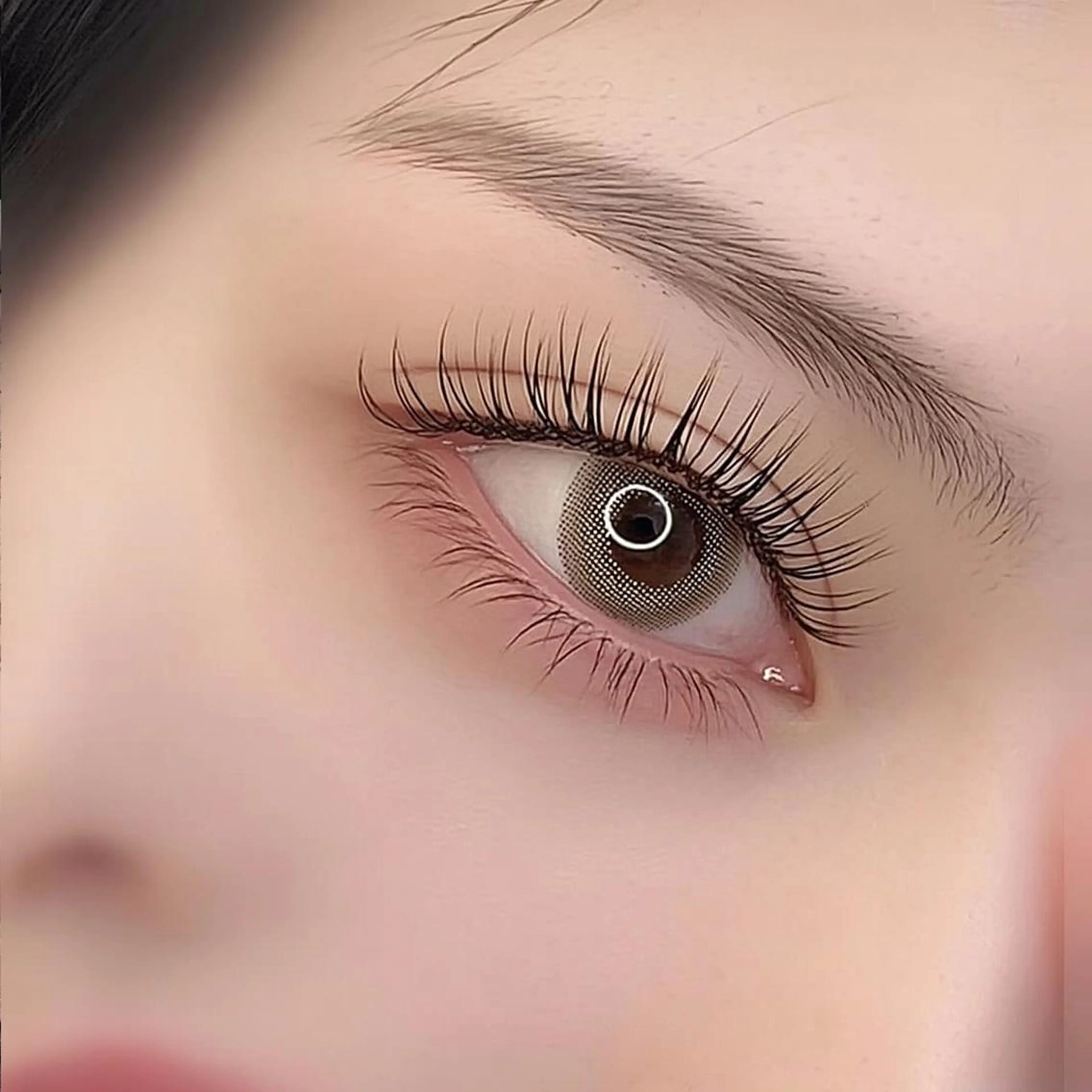 マツエク・マツパ 束感まつ毛 韓国風マツエク パリジェンヌラッシュリフト まつげパーマ マツエク まつげパーマ/ yuna🎀✨のマツエク・マツパデザイン