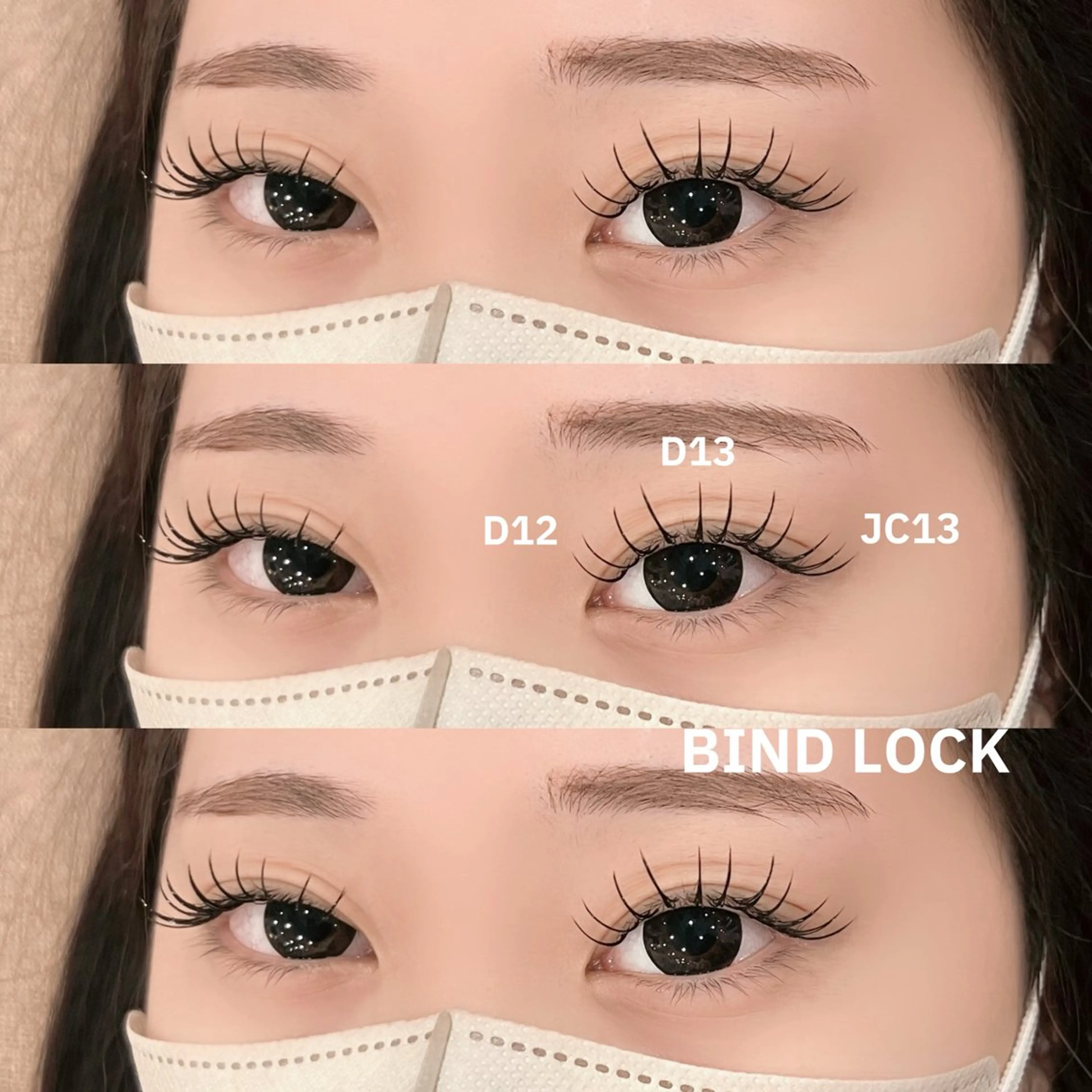 マツエク・マツパ バインドロック 束感まつ毛 セクシー マツエク ＊OLIVIA池袋 ＊長友のマツエク・マツパデザイン