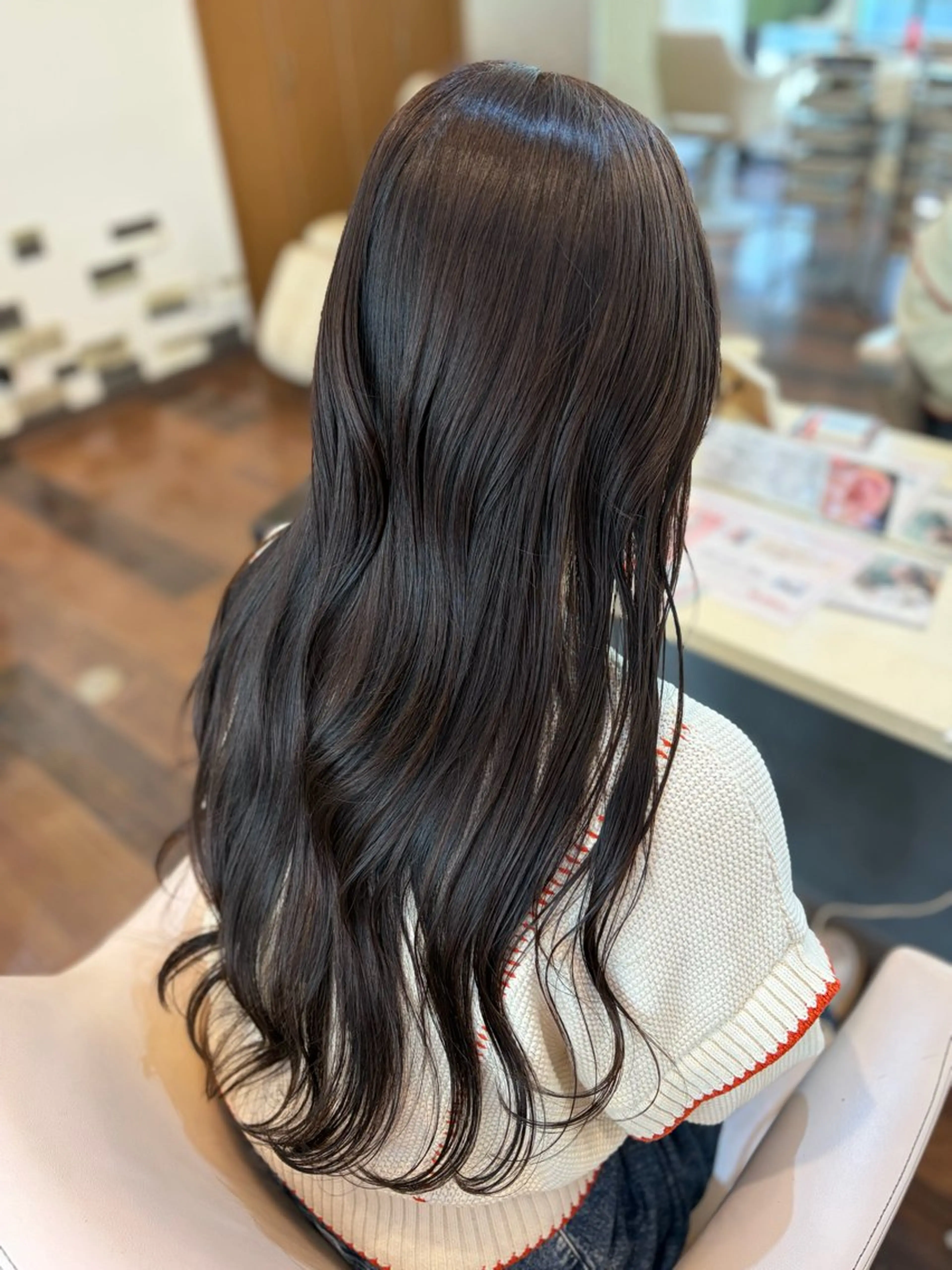 ロング カット ヘアカラー 🎀髪質改善🎀 Olive南森町のヘアスタイル