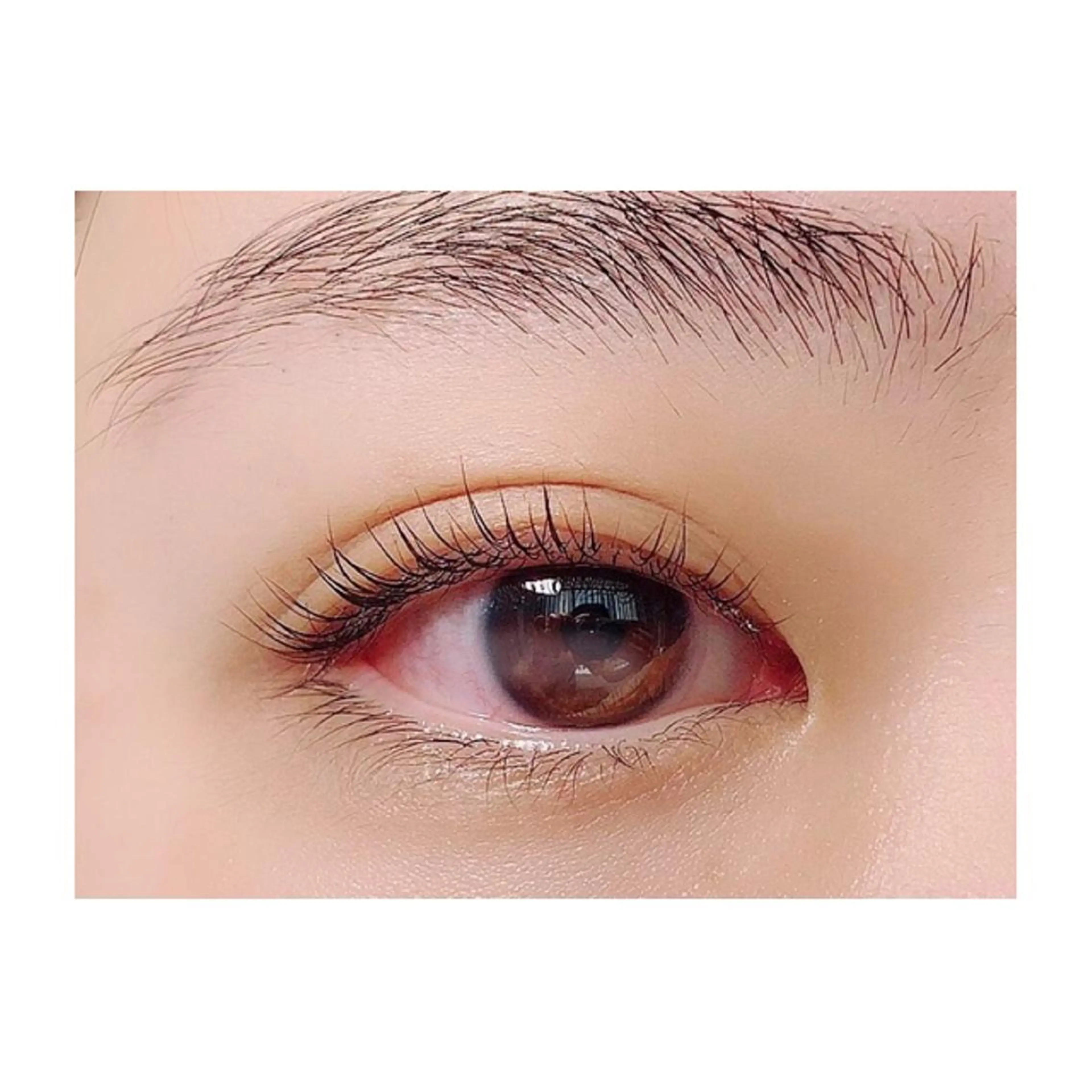 マツエク・マツパ パリジェンヌラッシュリフト 我妻 怜奈のマツエク・マツパデザイン