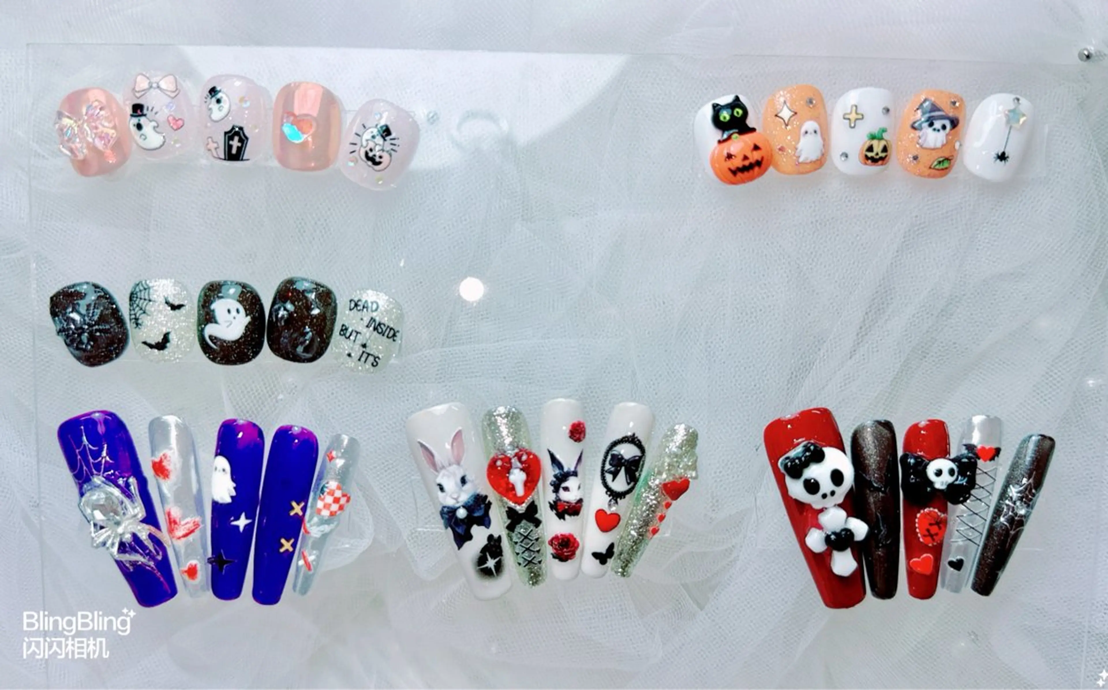ネイル ハロウィン ハンドネイル 【スカルプ専門店】 Naomi nailのネイルデザイン