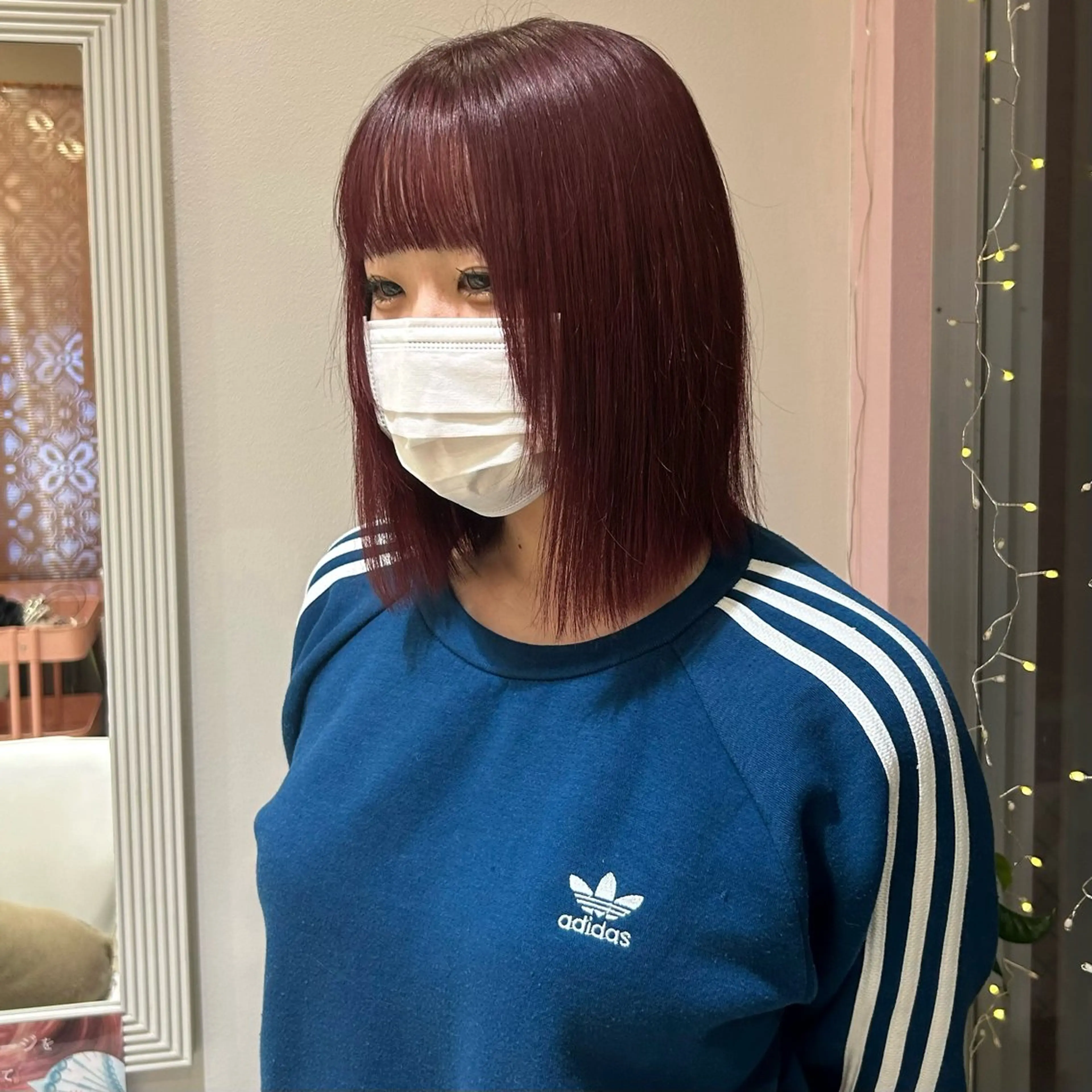 ミディアム カラー 💙ルル💙 ハイトーン/レイヤーのヘアスタイル