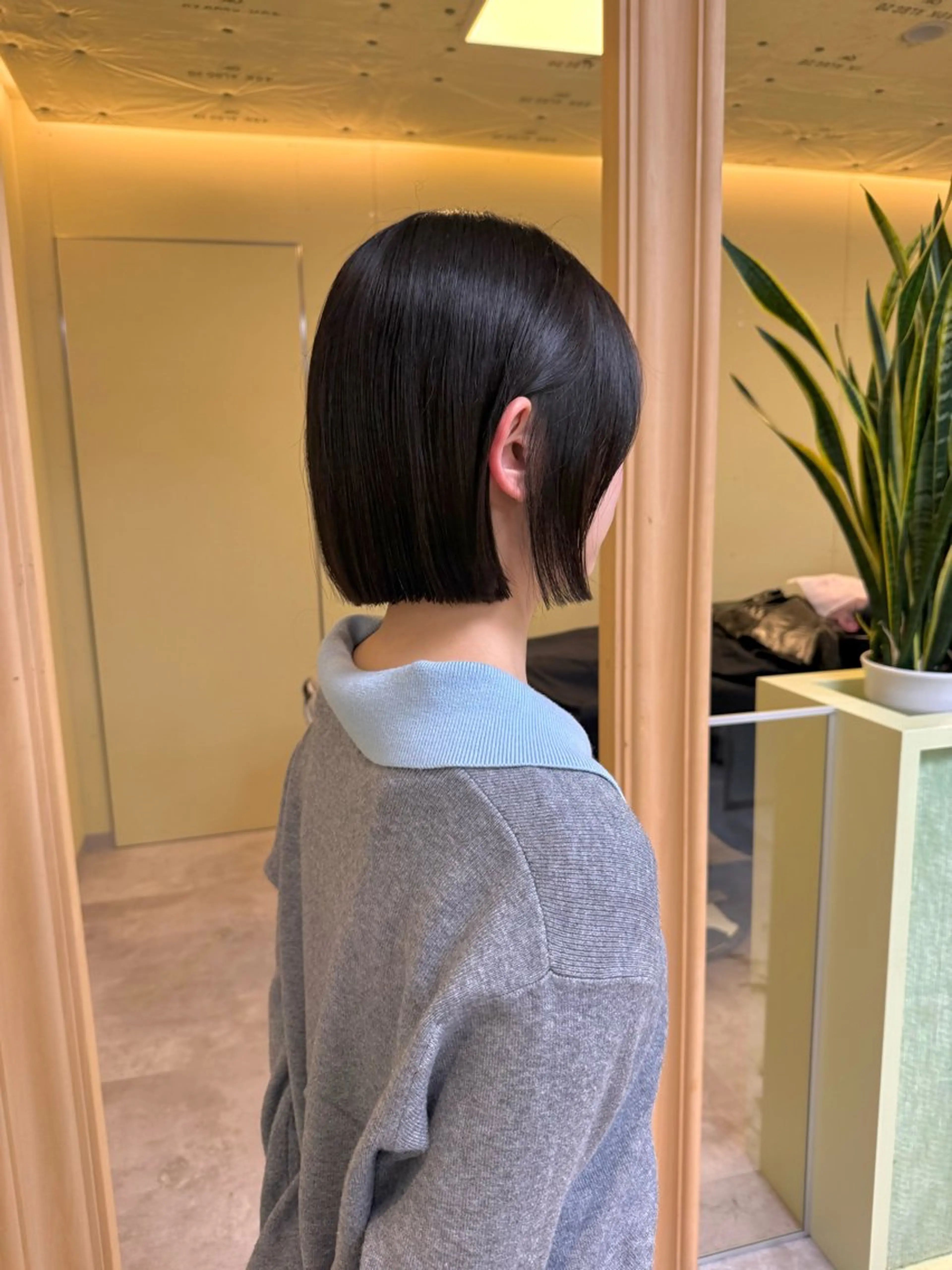 ショート カラー カット ヘアカラー トリートメント 伶風/ボブ/ ハッシュカットのヘアスタイル