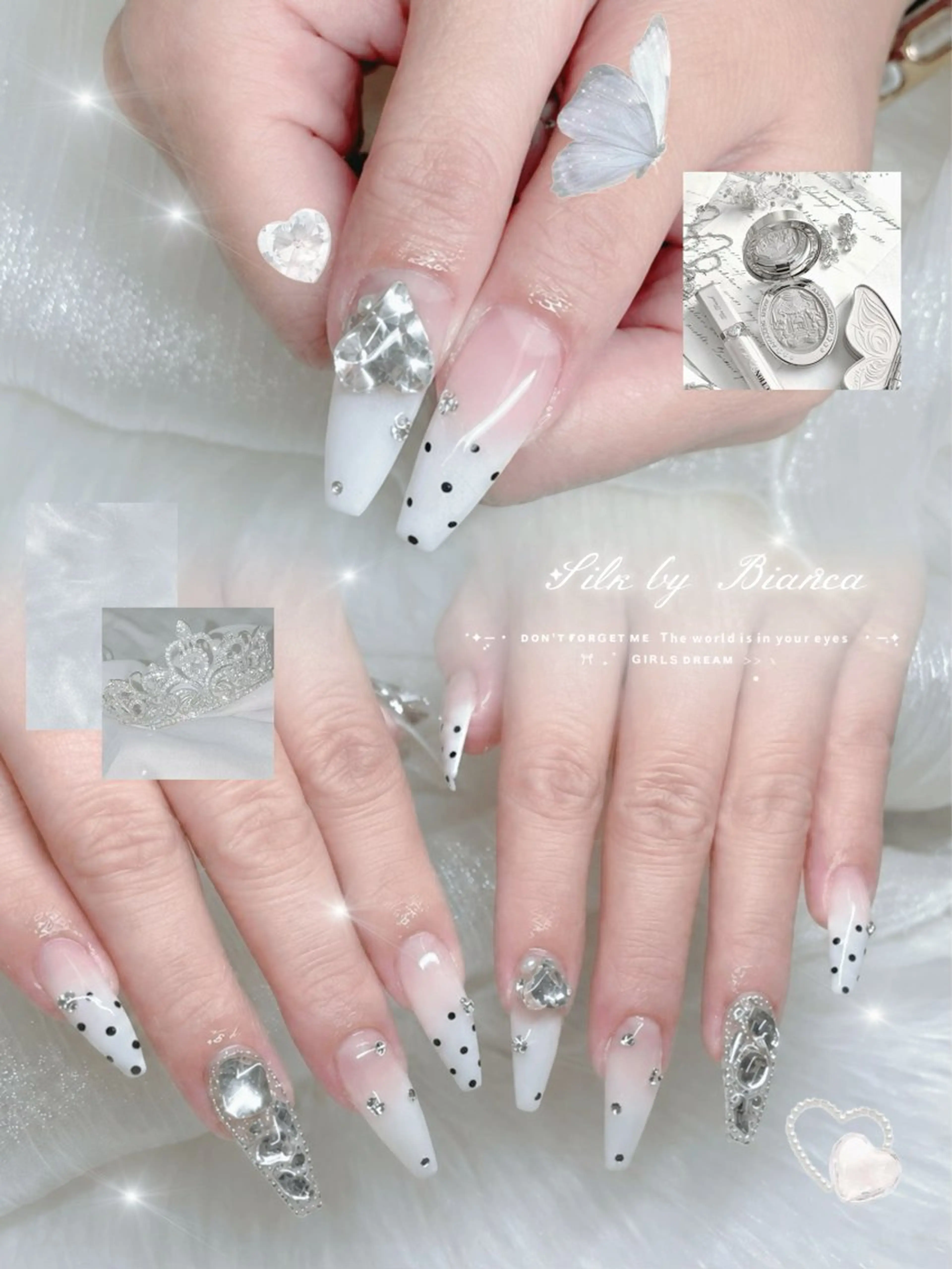 ネイル 🎀Silk by Bianca甲地🎀のネイルデザイン