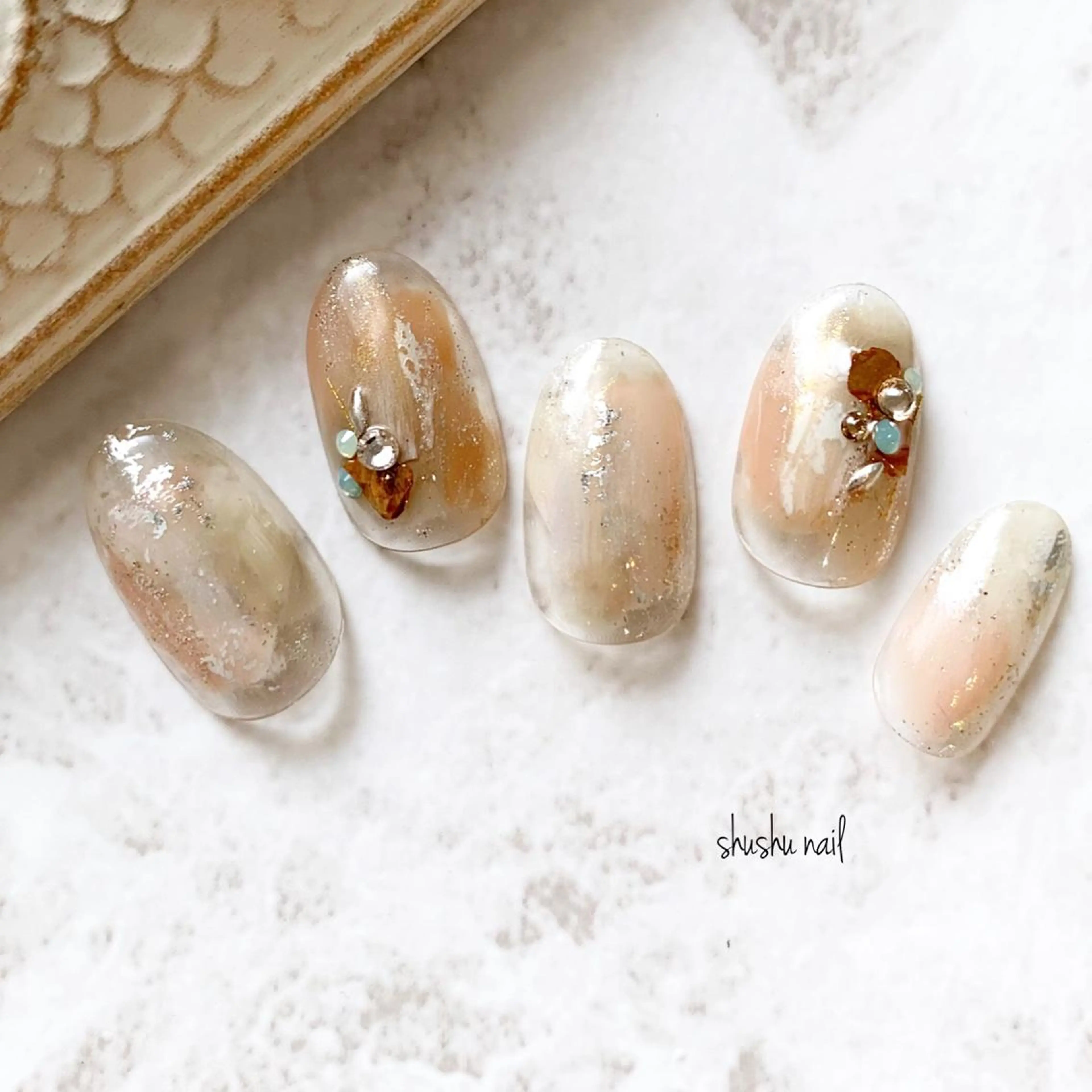 ネイル ニュアンスネイル 和田 周子のネイルデザイン