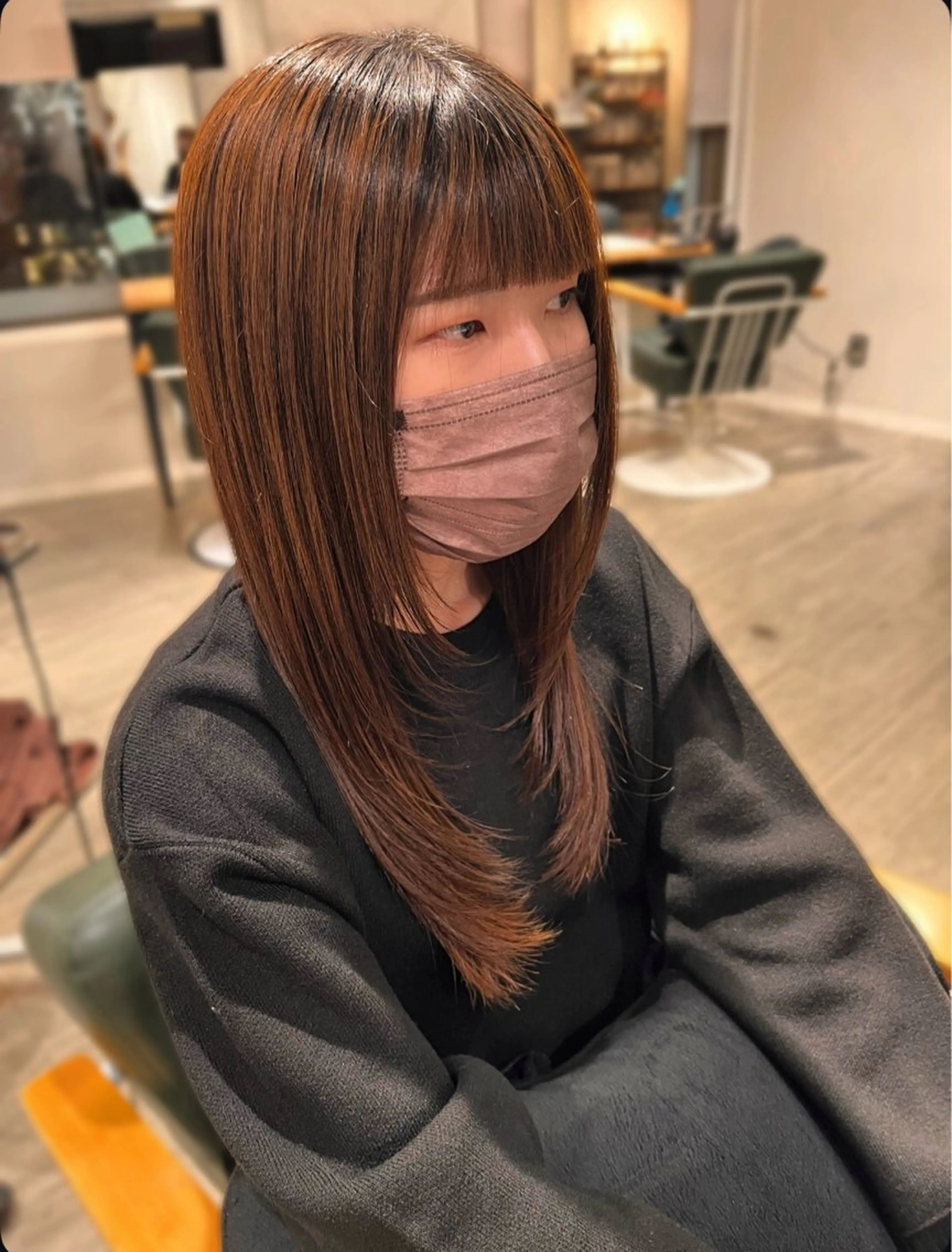 ロング カット 🌿髪質改善/レイヤ ー🌿ひかるんのヘアスタイル