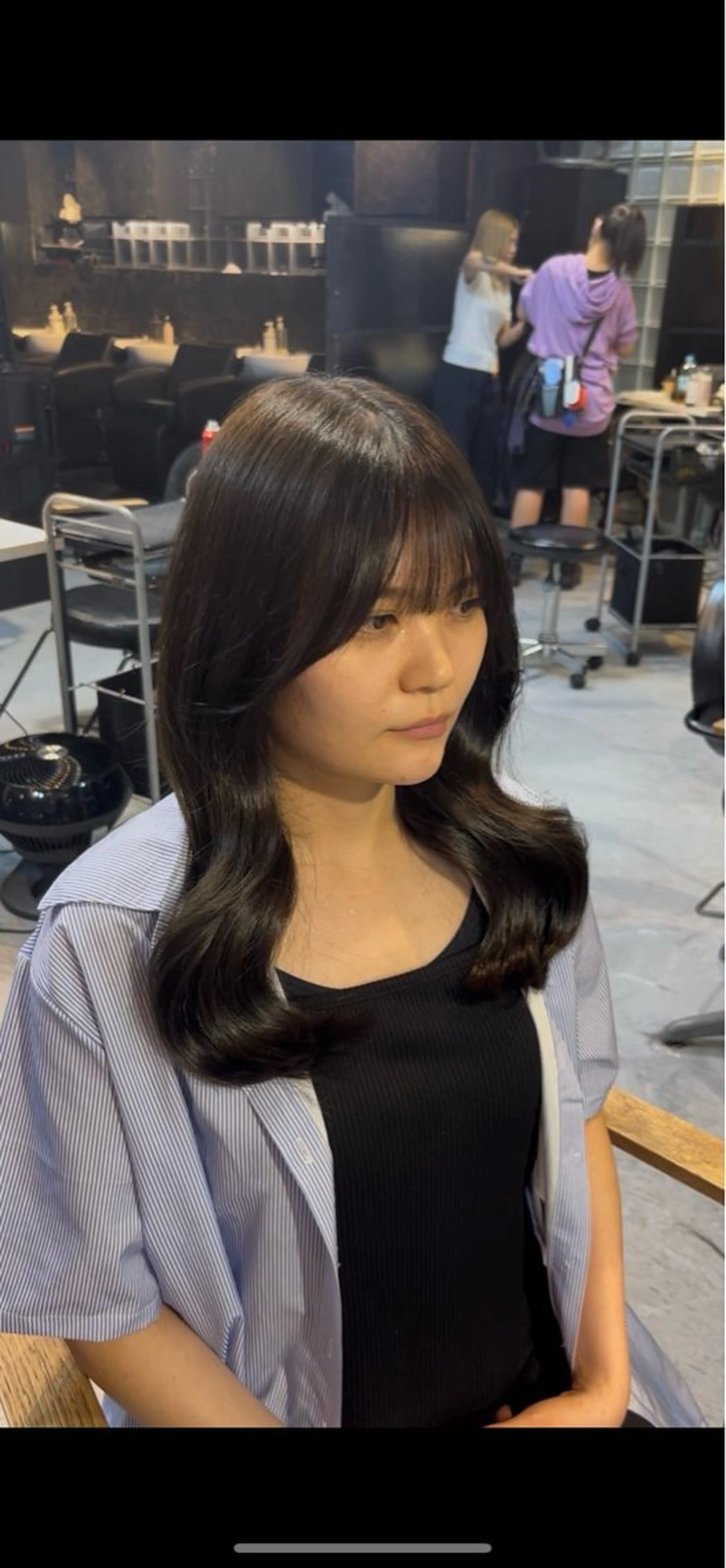 カラー 小野寺 歩海のヘアスタイル