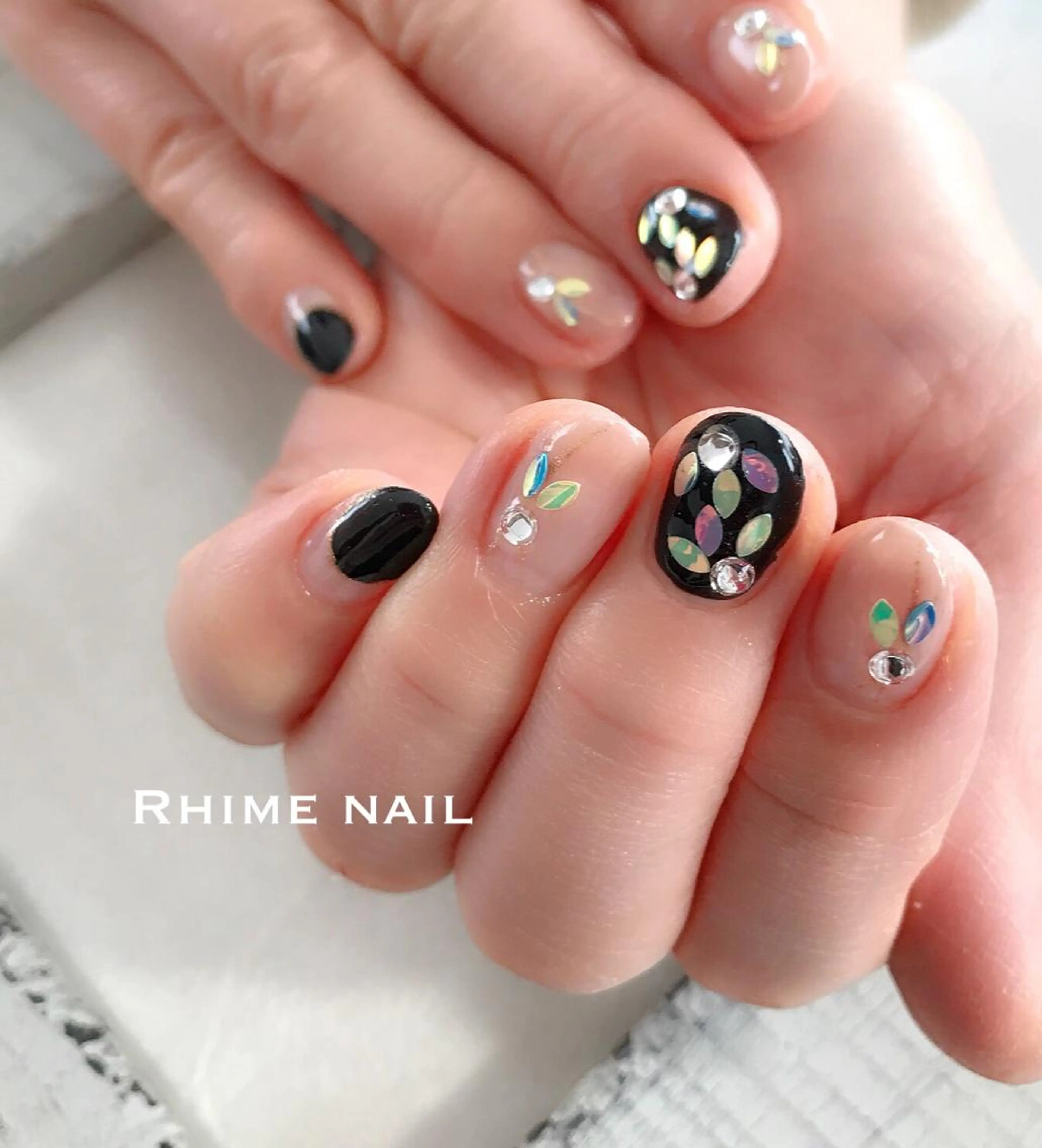 ネイル Rhime nail ライムネイルのネイルデザイン