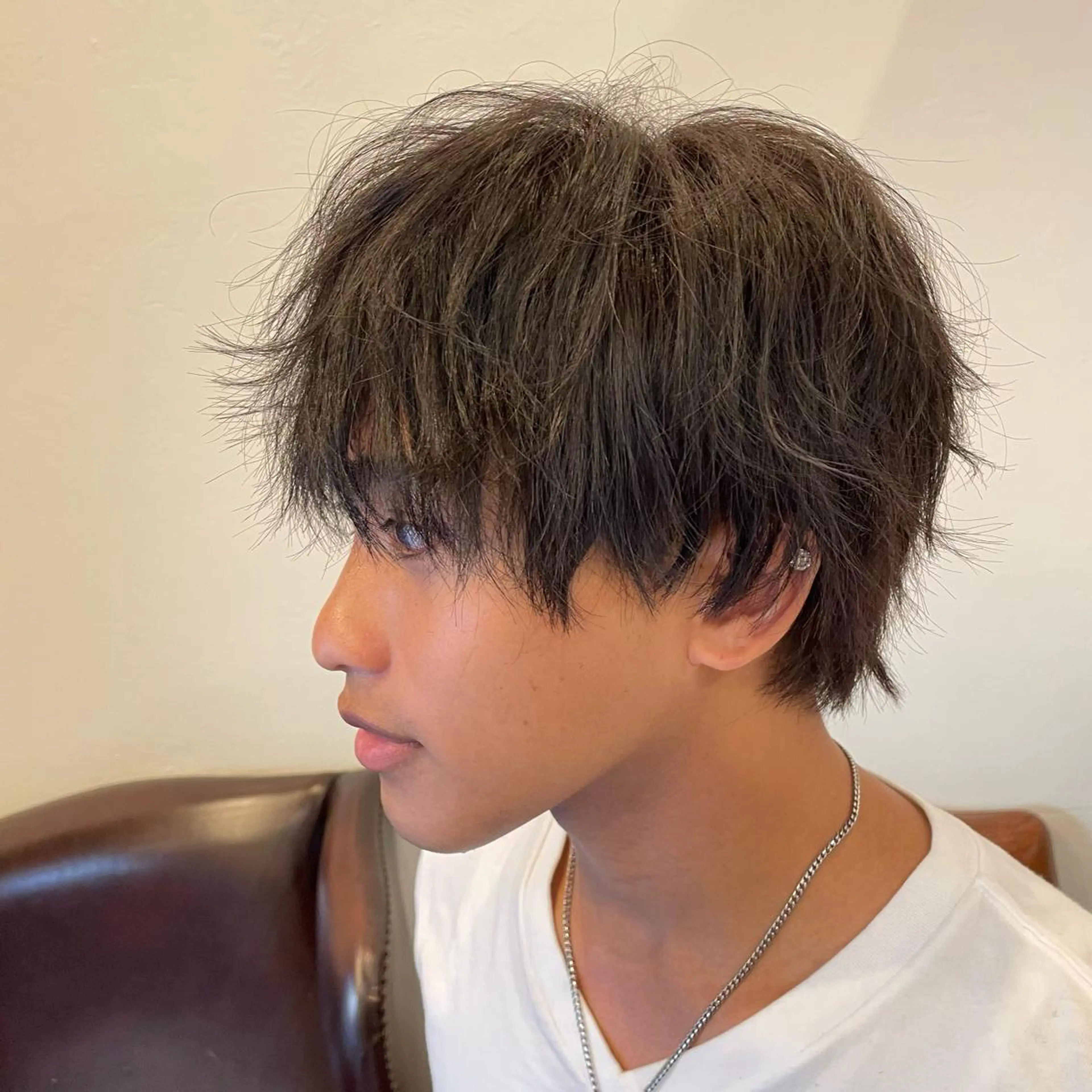 ショート メンズ マッシュ 畠山 渚のヘアスタイル