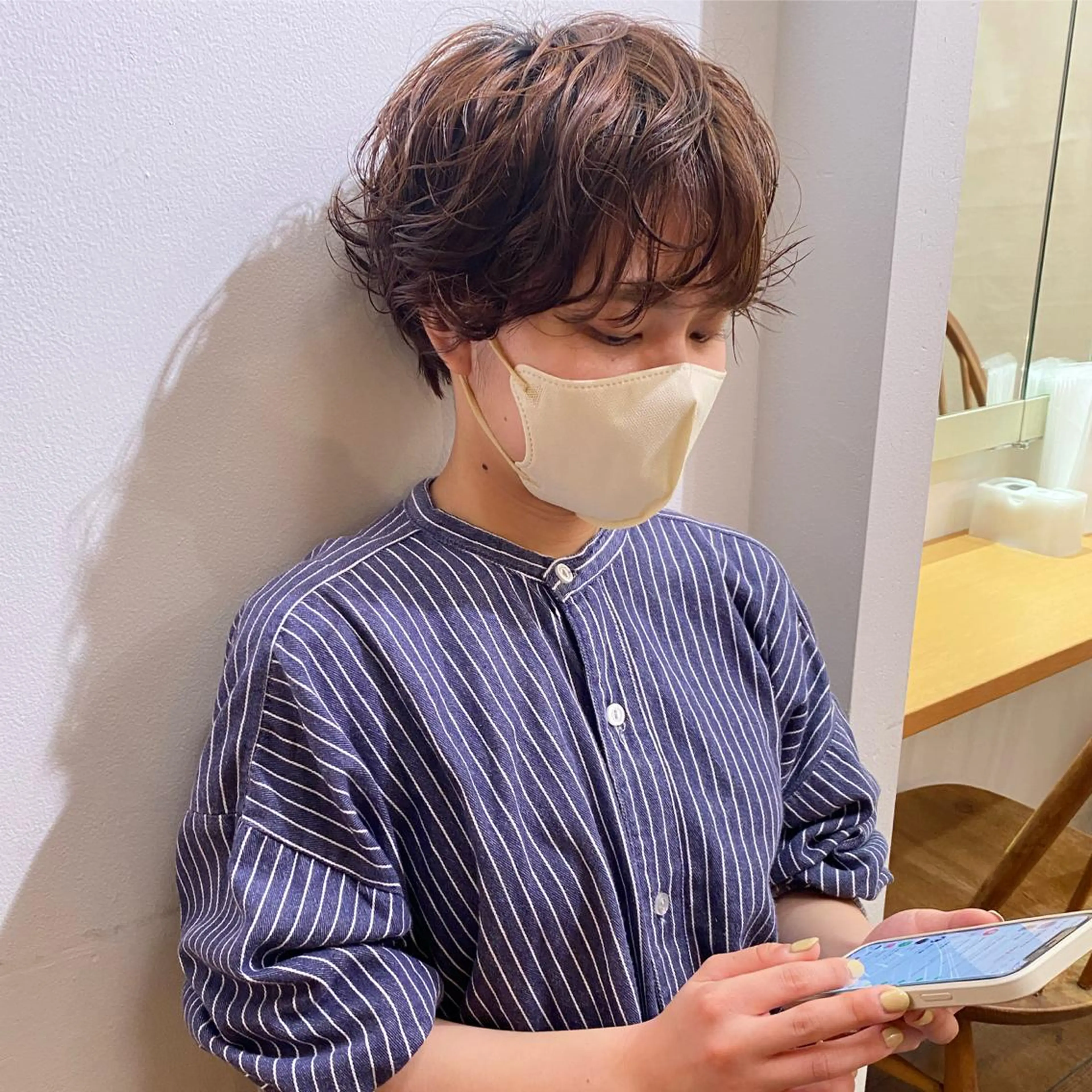 ショート カット パーマ パーマ/ 🌿nanakoのヘアスタイル