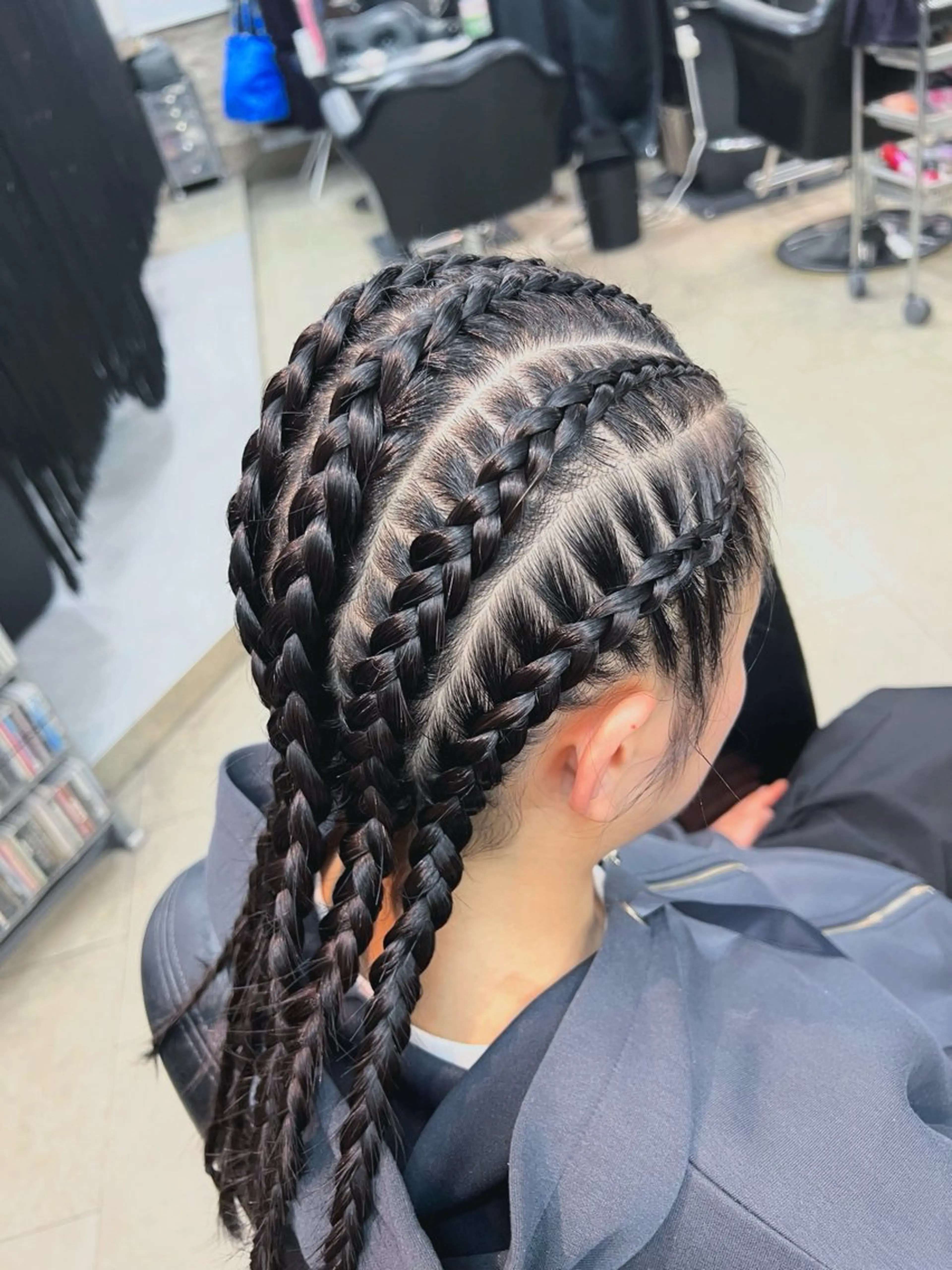 ヘアアレンジ ヘアセット V系ウルフ/ホワイト ブリーチ/🐺Rinのヘアスタイル
