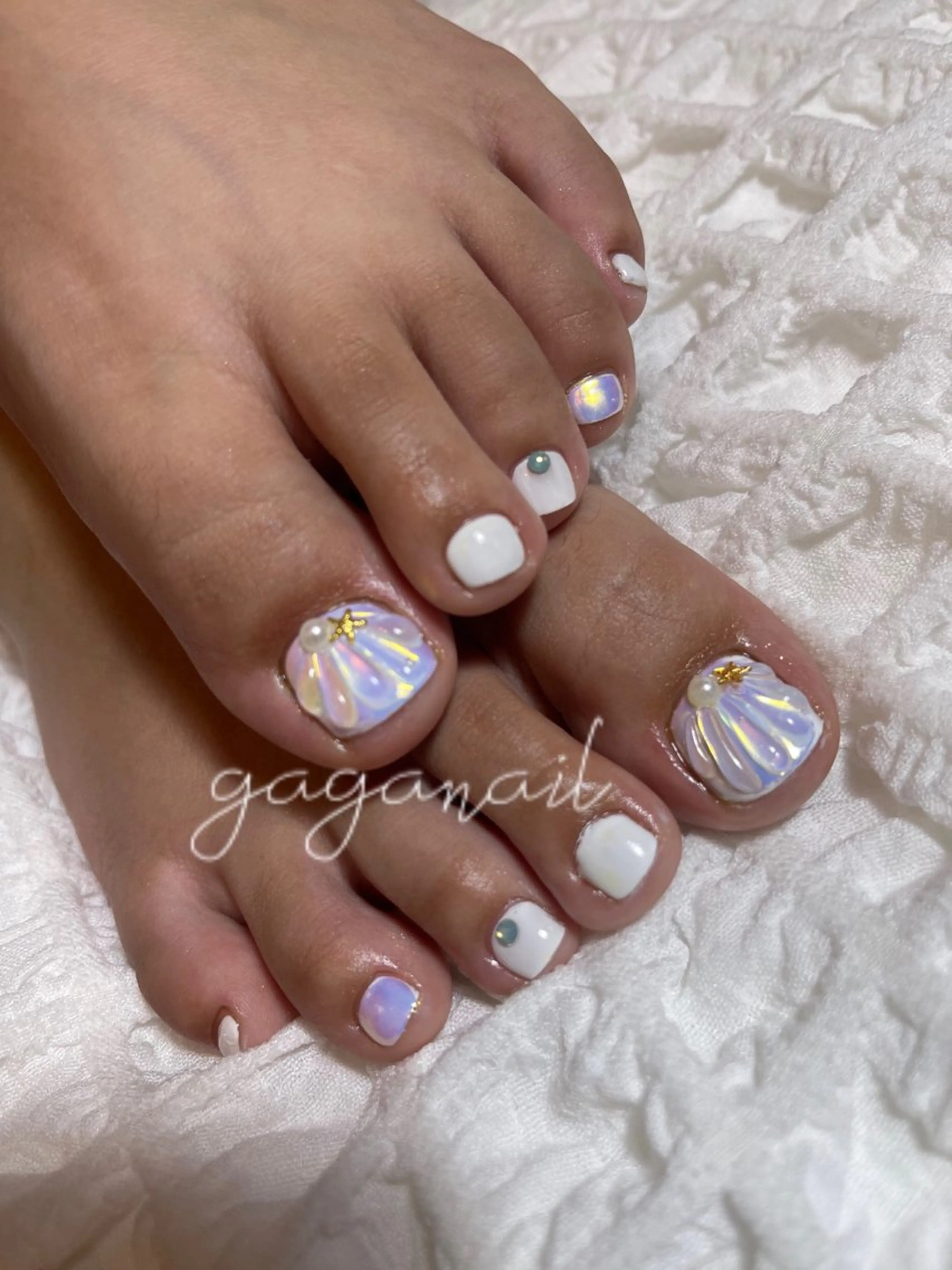 ネイル フットネイル nailsalon gagaのネイルデザイン